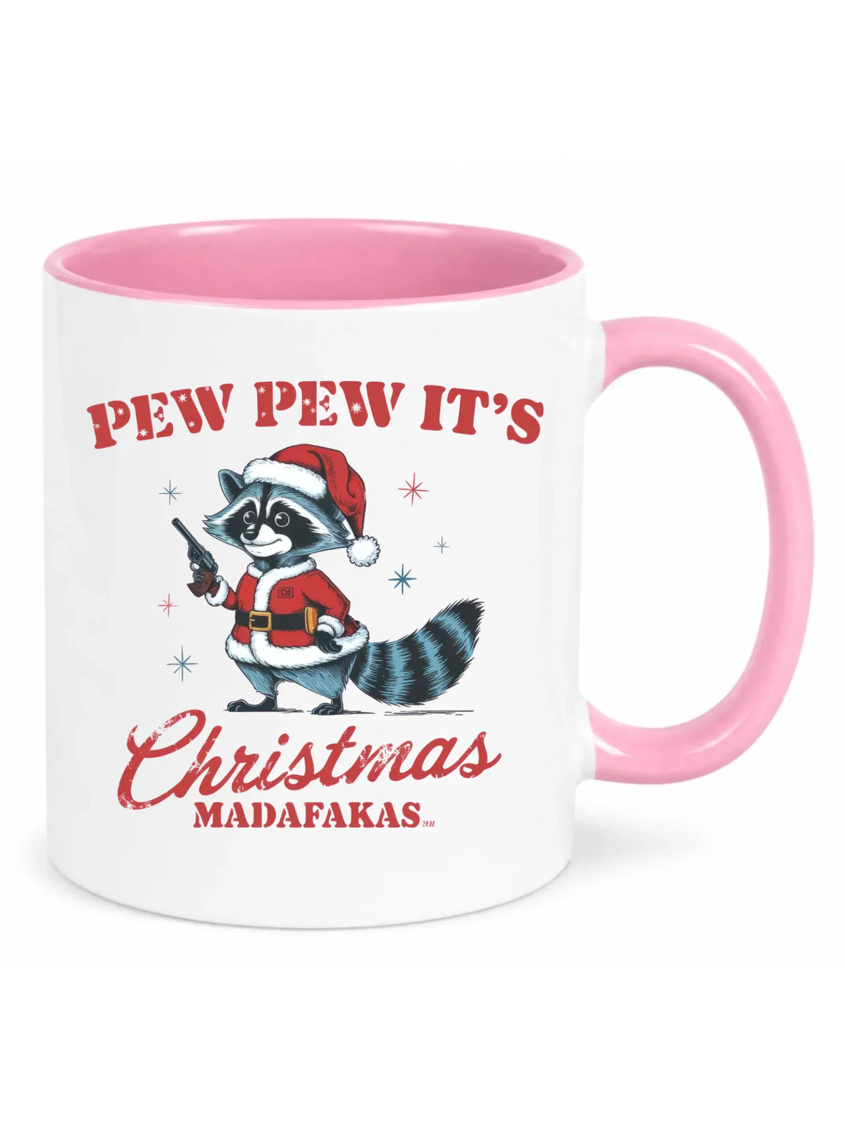 Kubek świąteczny - Pew pew it's Christmas BN60