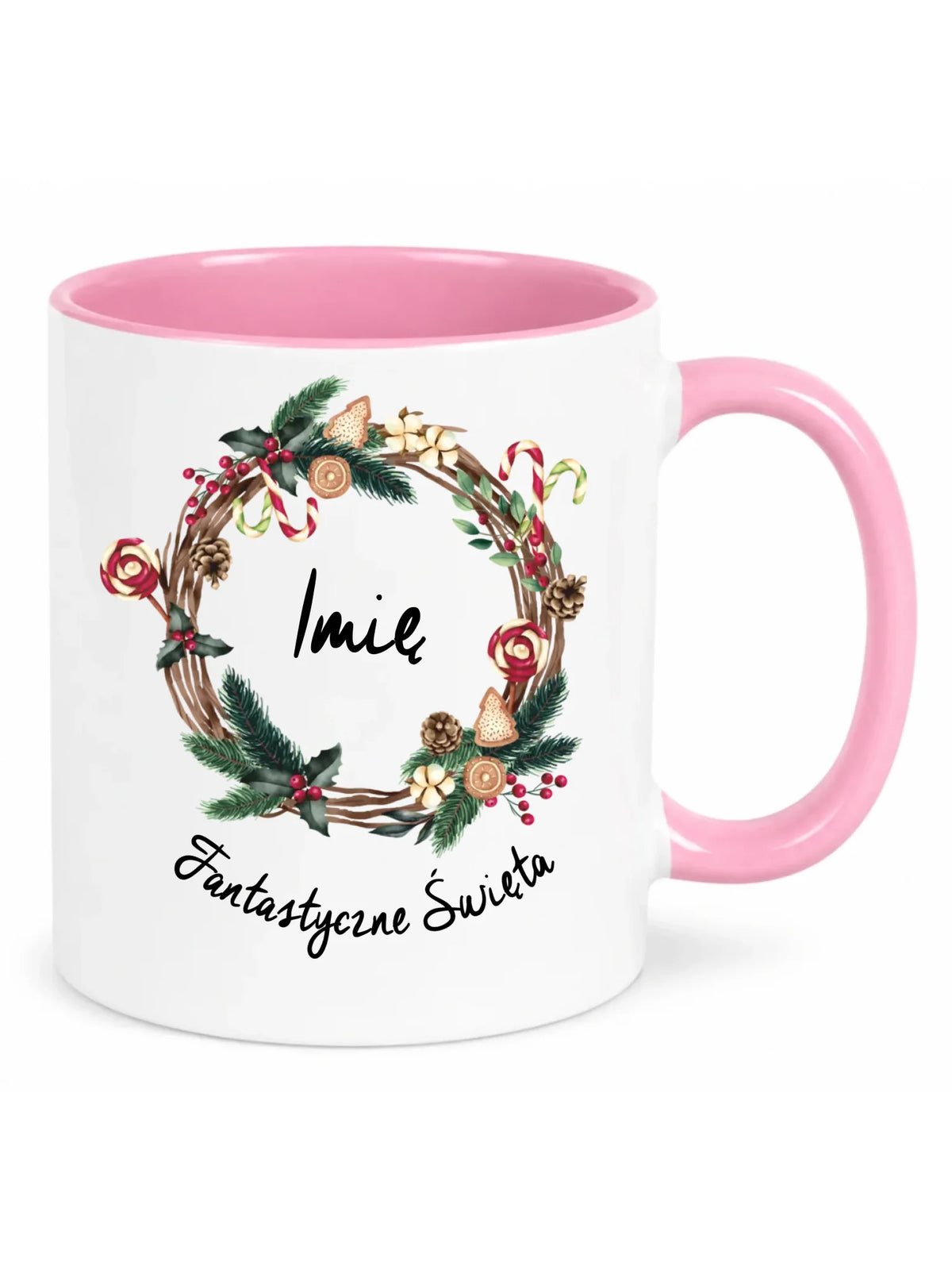 Kubek świąteczny - Fantastyczne Święta - personalizowany BN14
