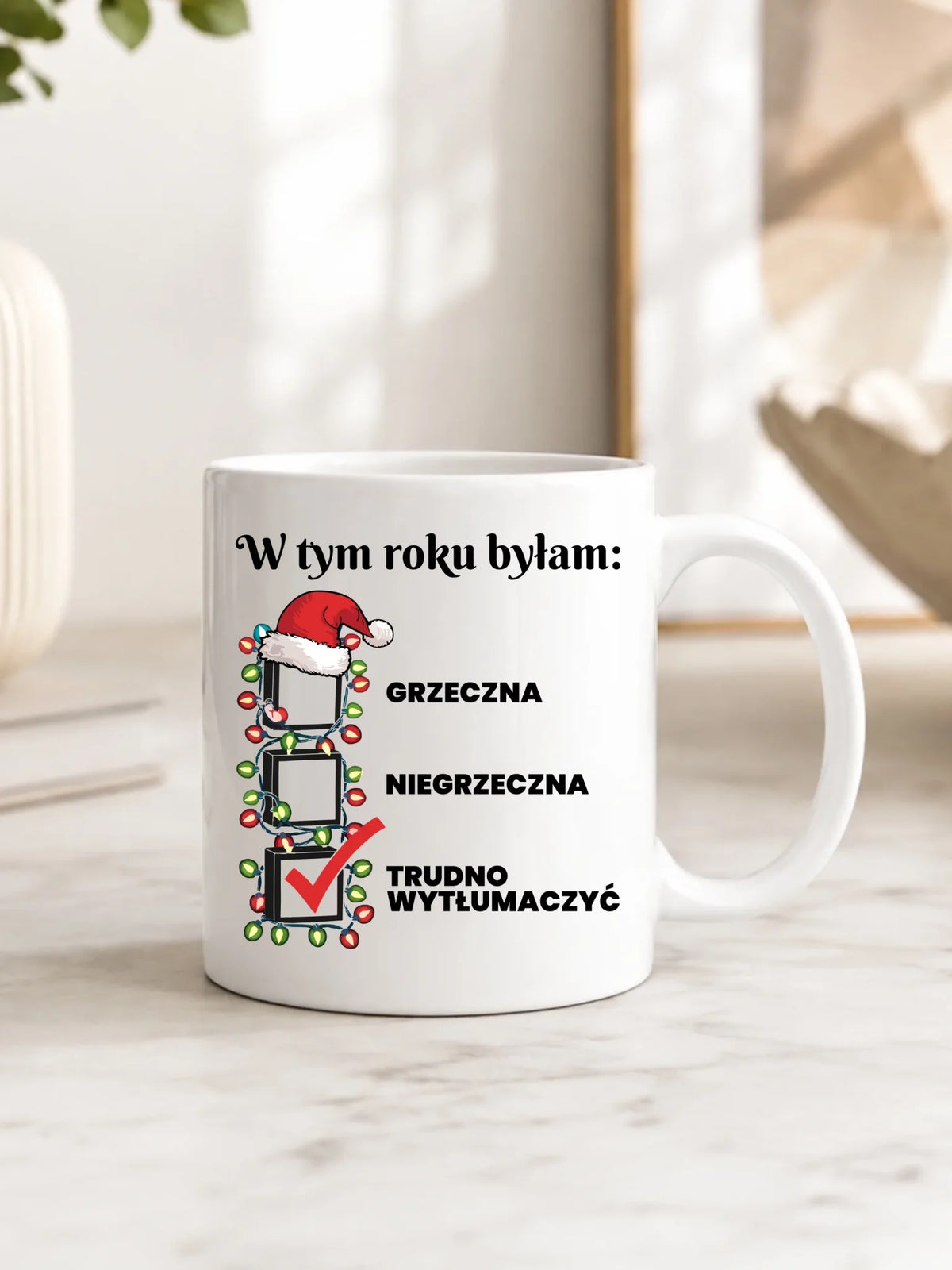 Kubek świąteczny dla niej - Trudno wytłumaczyć BN137