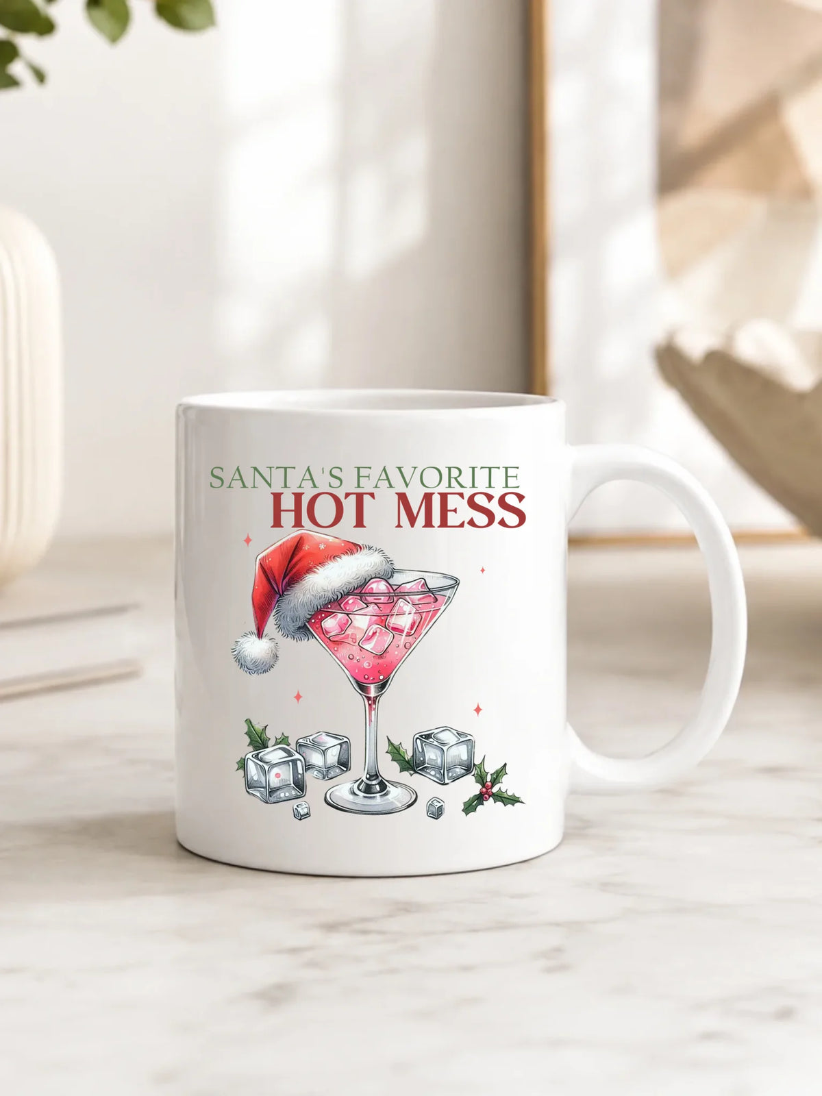 Kubek świąteczny - Santa's favorite hot mess BN75