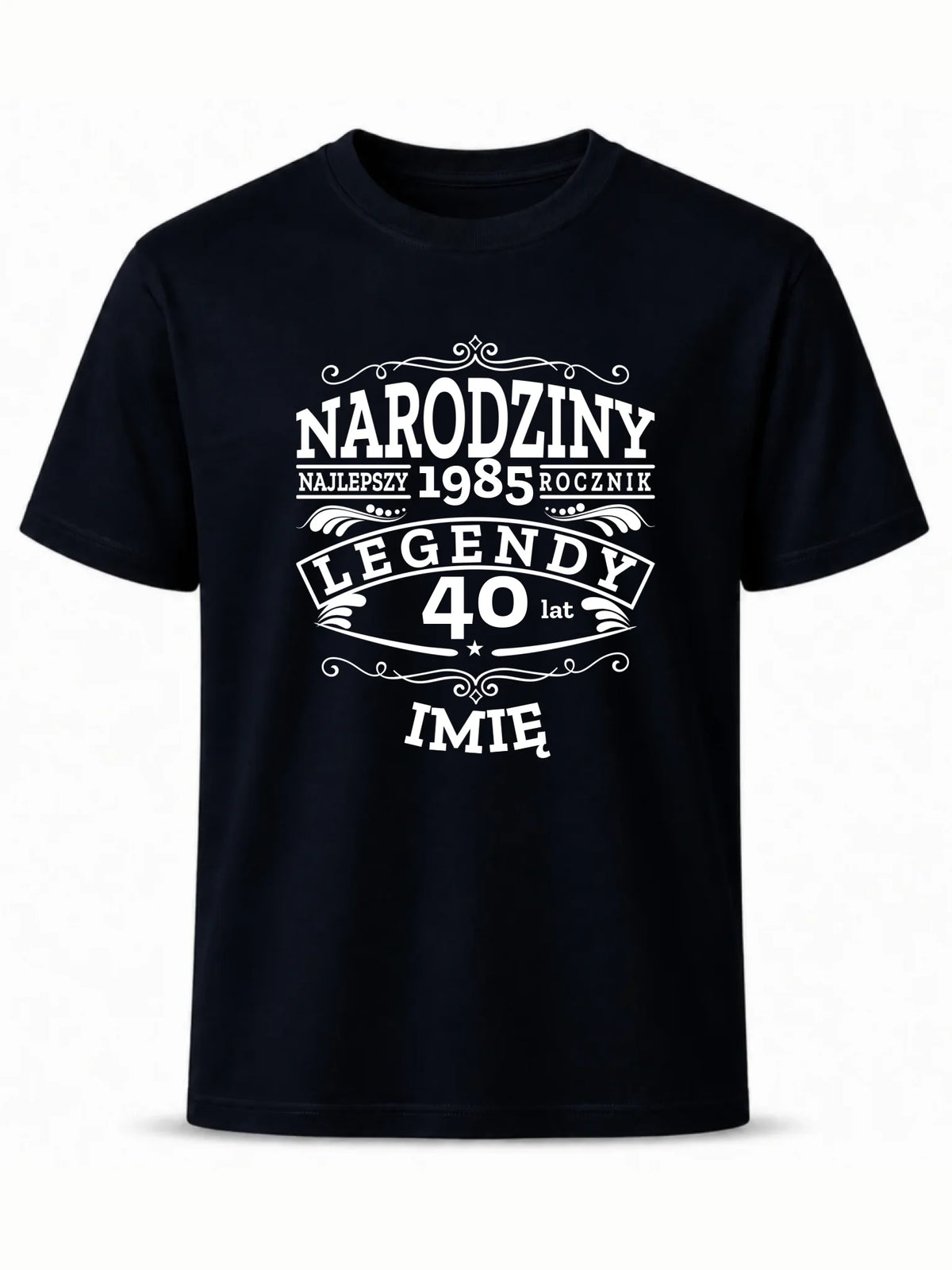 Koszulka męska na urodziny - Narodziny Legendy - personalizowana