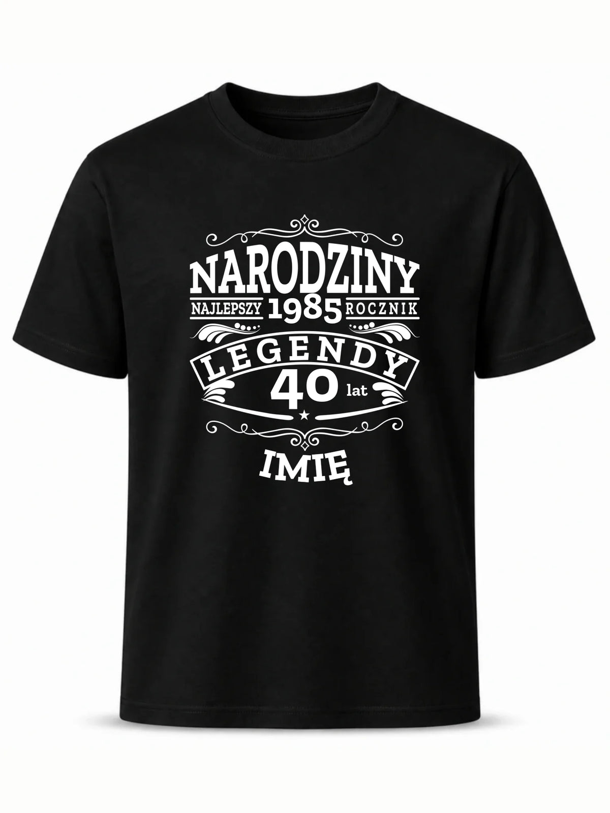 Koszulka męska na urodziny - Narodziny Legendy - personalizowana