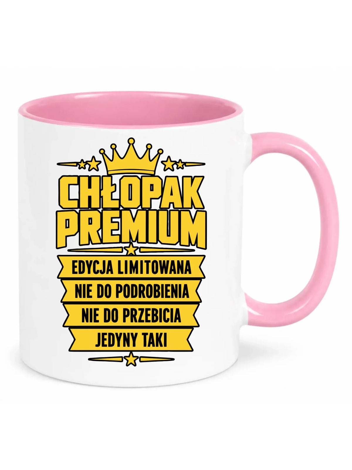 Kubek dla chłopaka - Chłopak Premium Edycja Limitowana