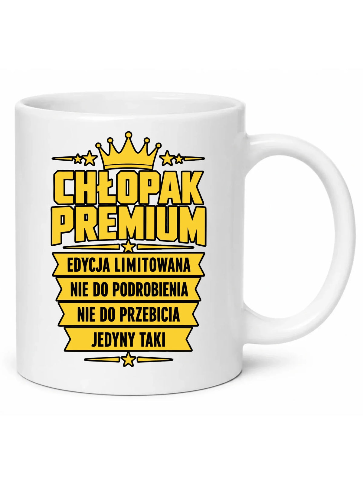 Kubek dla chłopaka - Chłopak Premium Edycja Limitowana