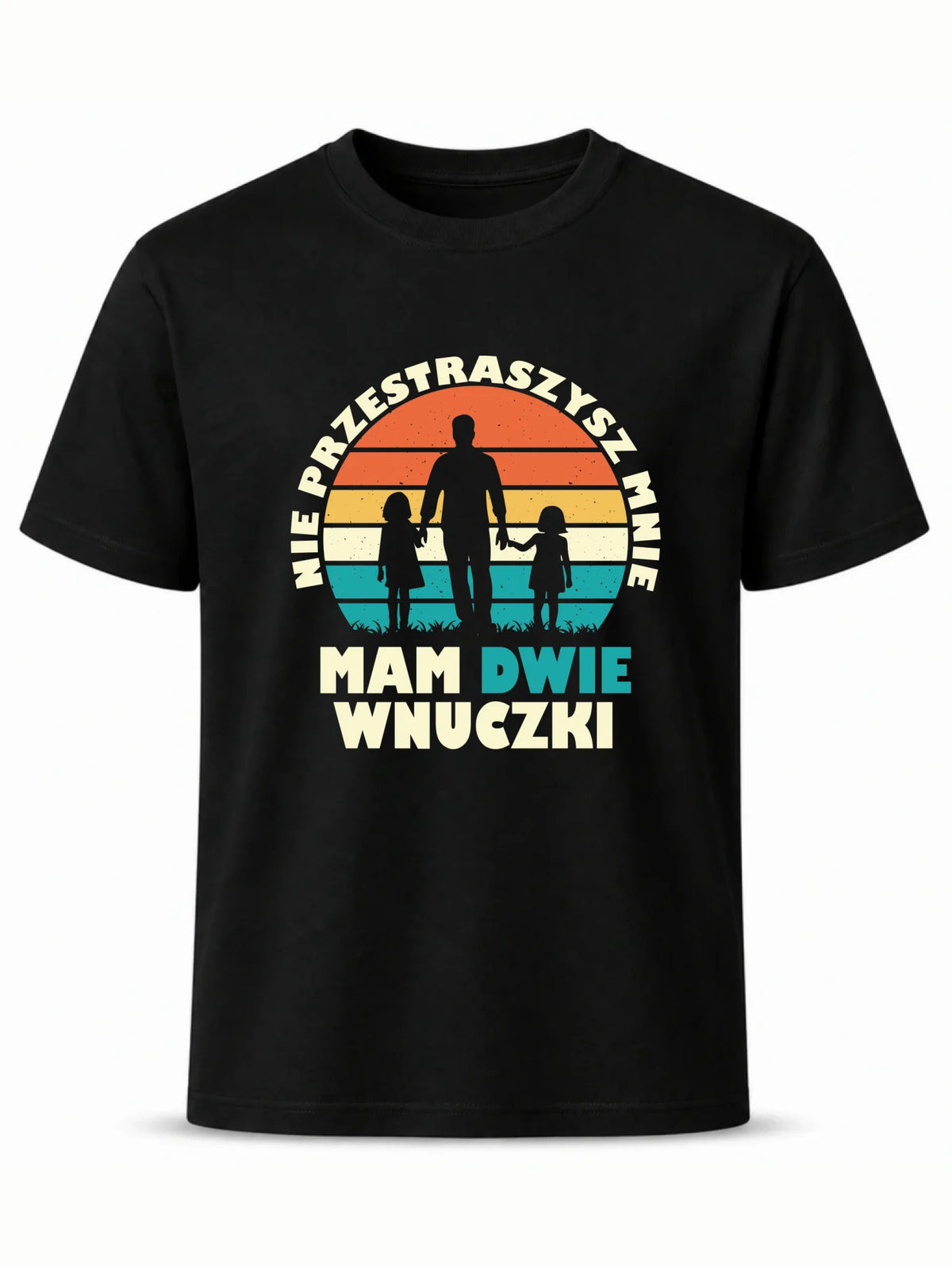 Koszulka dla dziadka - Nie przestraszysz mnie mam dwie wnuczki D41