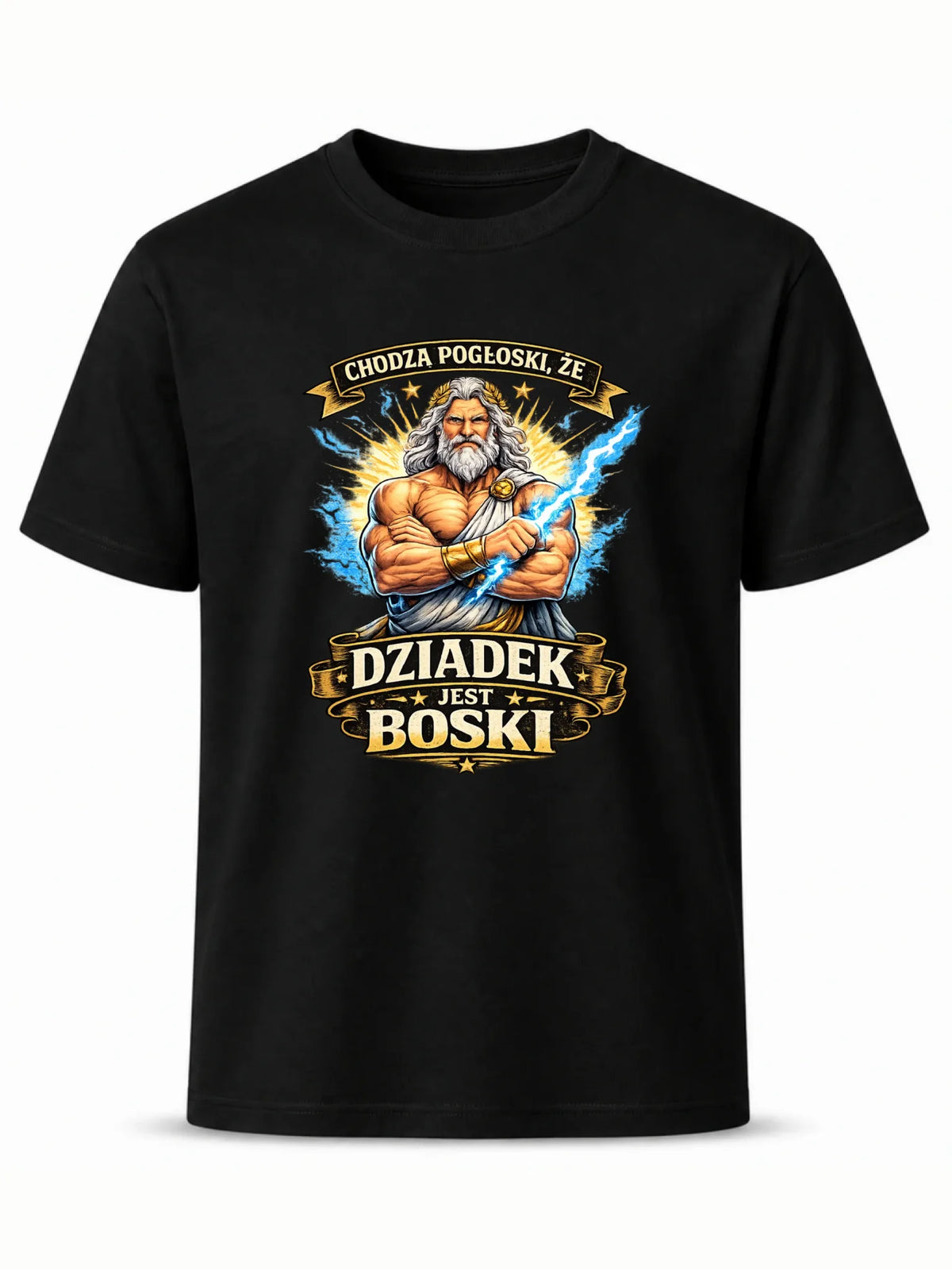 Koszulka dla dziadka - Chodzą pogłoski, że dziadek jest boski D16