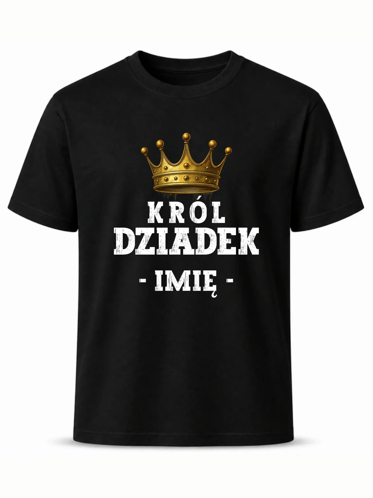 Koszulka dla dziadka - Król Dziadek - personalizowana D17