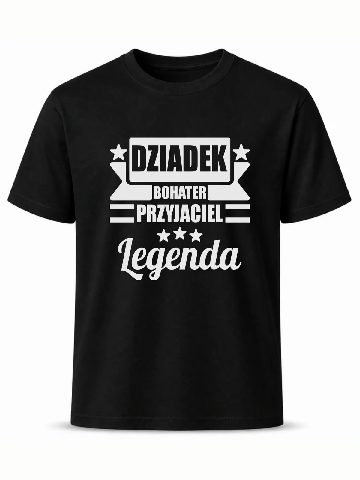 Koszulka dla dziadka - Bohater przyjaciel legenda D20