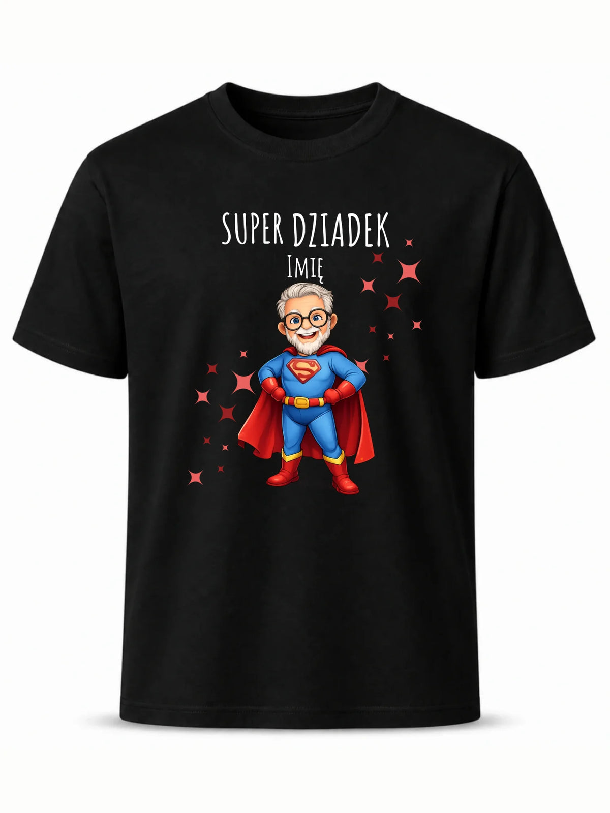 Koszulka dla dziadka - Super Dziadek - personalizowana D02