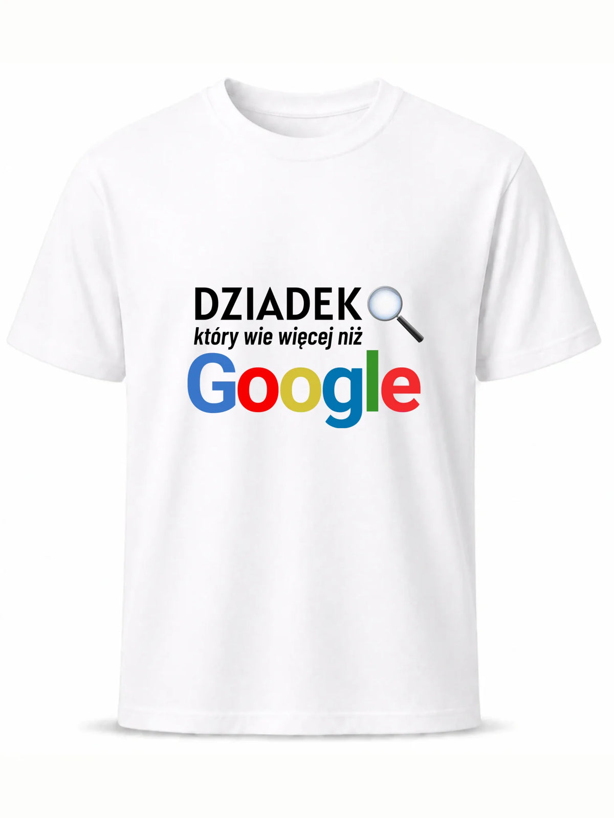 Koszulka dla dziadka - Dziadek który wie więcej niż google D44