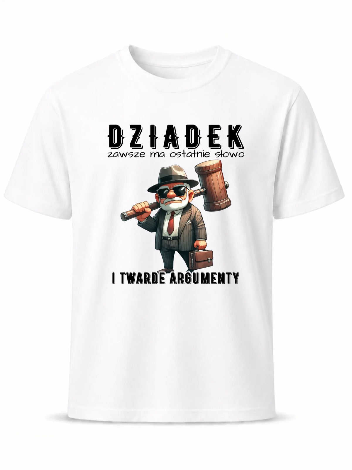 Koszulka dla dziadka - Dziadek zawsze ma ostatnie słowo D40