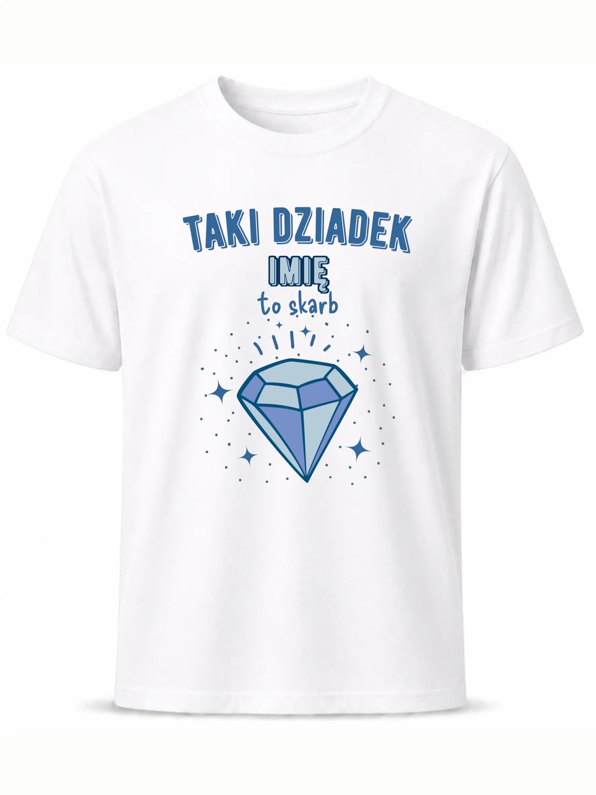 Koszulka dla dziadka - Taki Dziadek to skarb - personalizowana D06