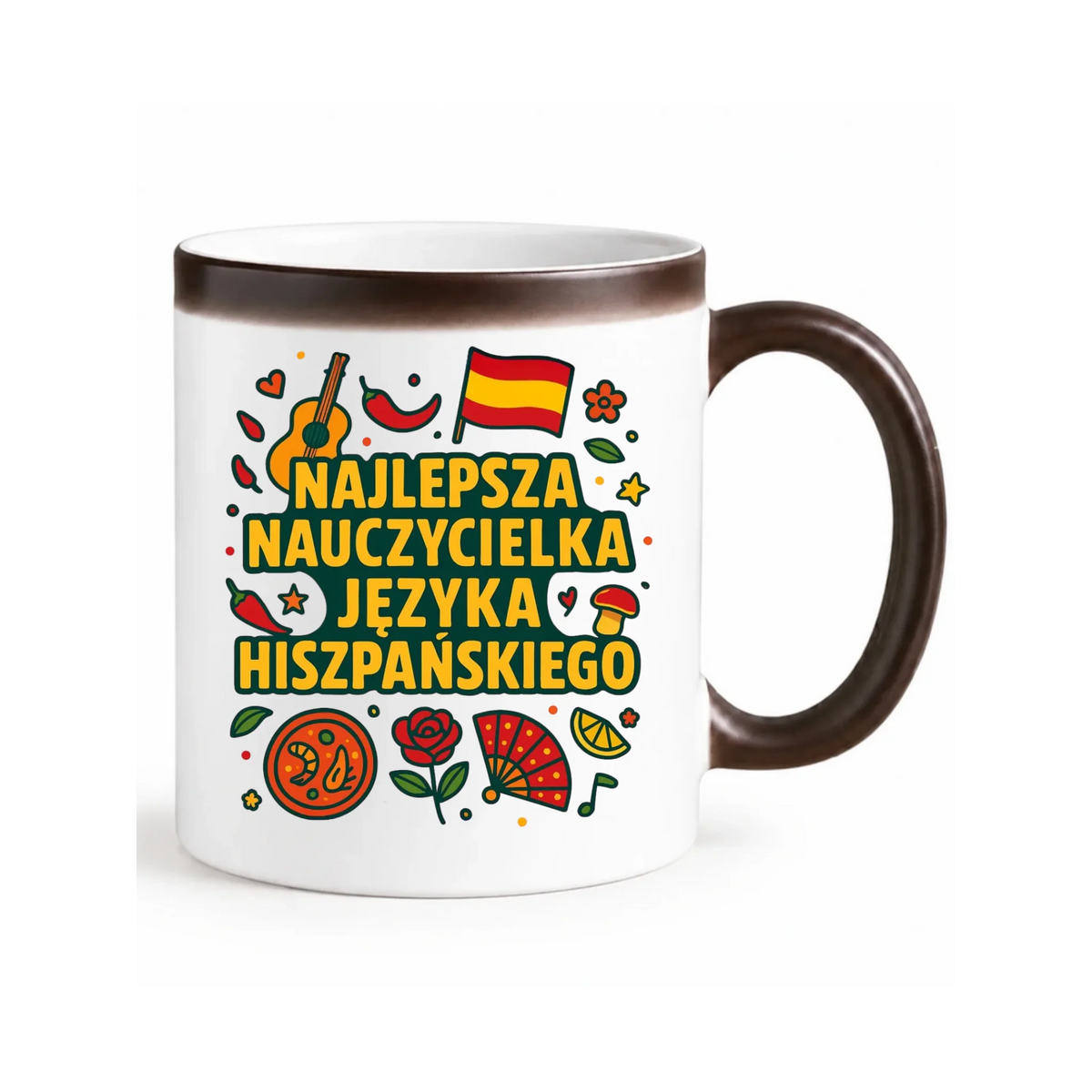 Nauczycielka języka hiszpańskiego | Kubek magiczny na prezent N55