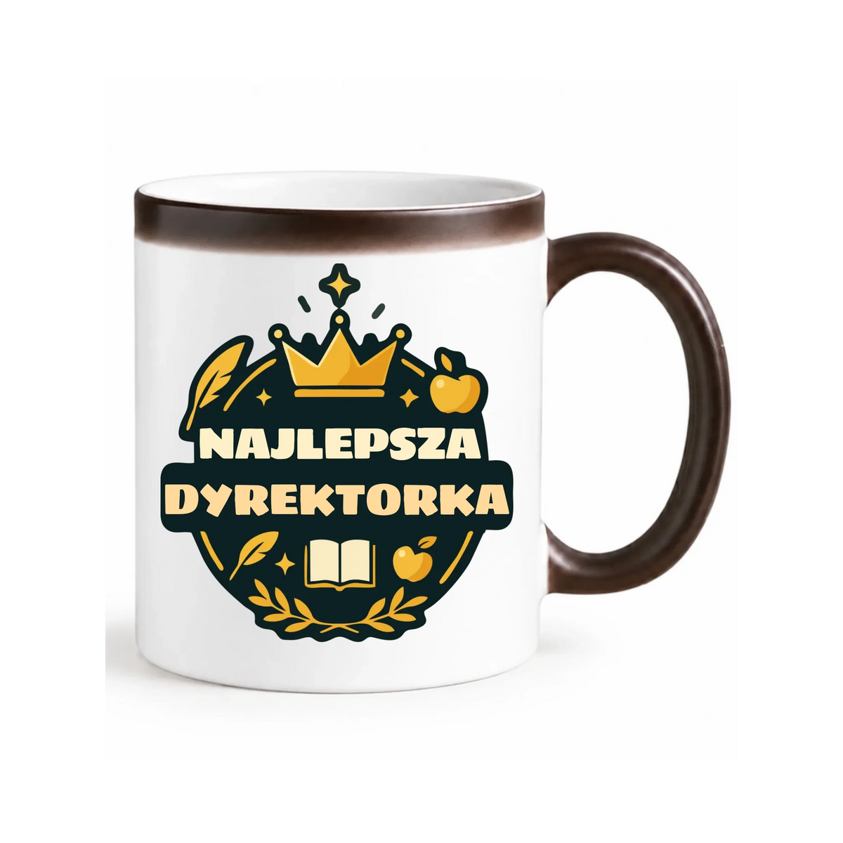 Najlepsza dyrektorka szkoły | Kubek magiczny na prezent dla dyrektorki N40