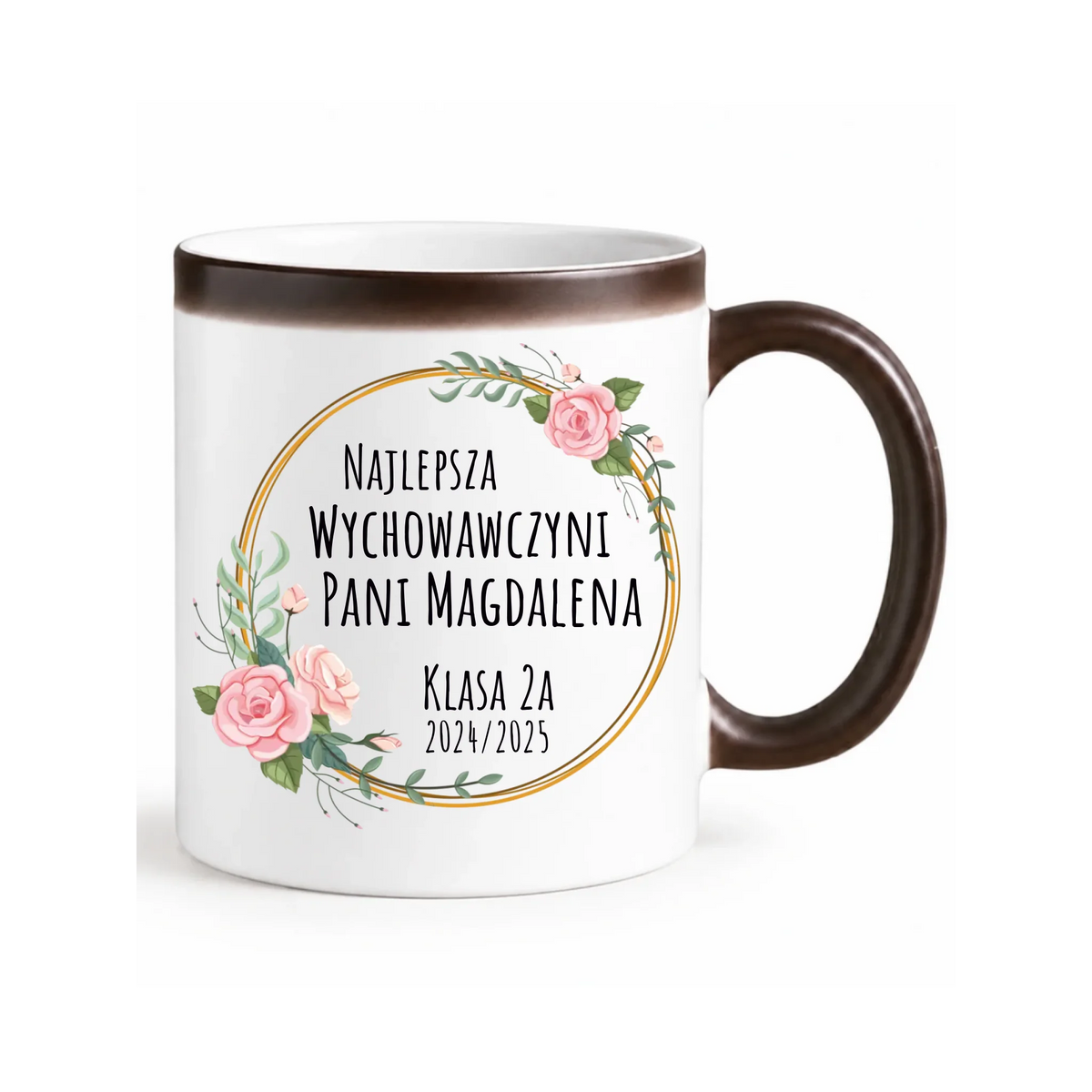 Prezent dla Wychowawczyni | Kubek magiczny dla nauczyciela N02