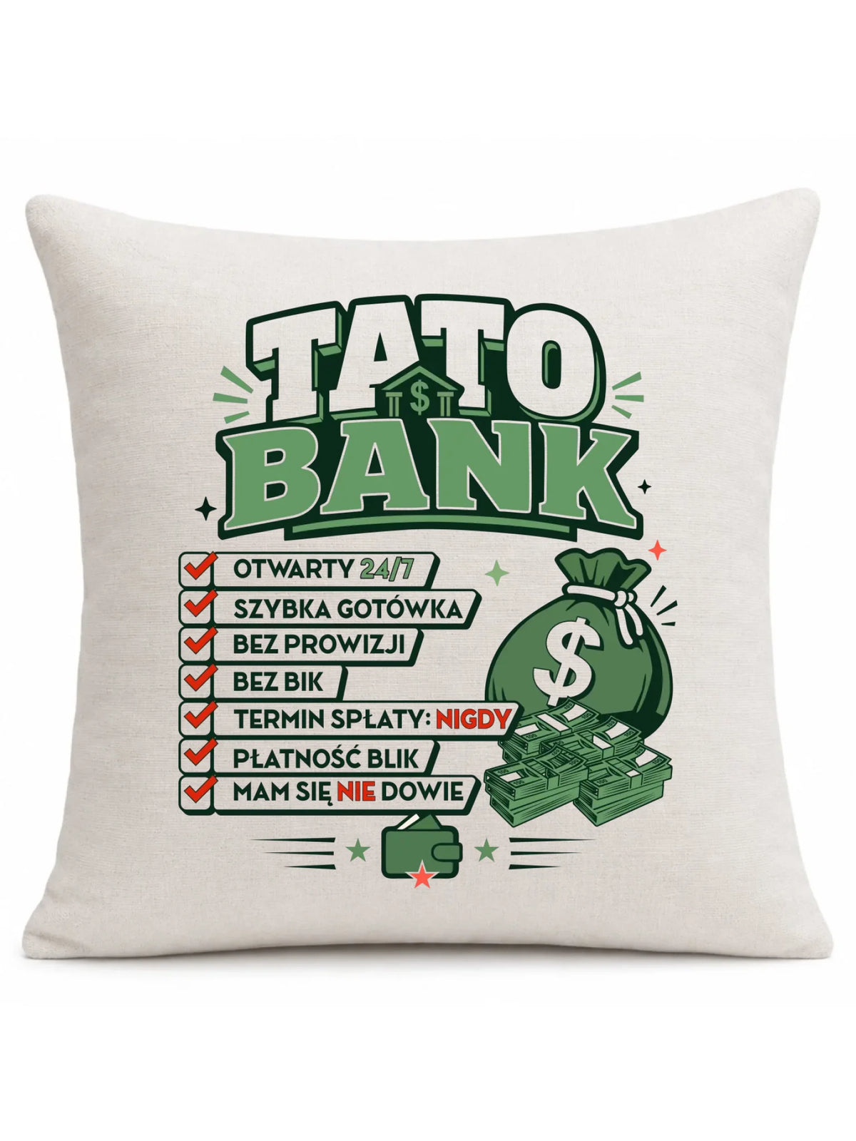 Poduszka dla taty - Tato Bank DT41