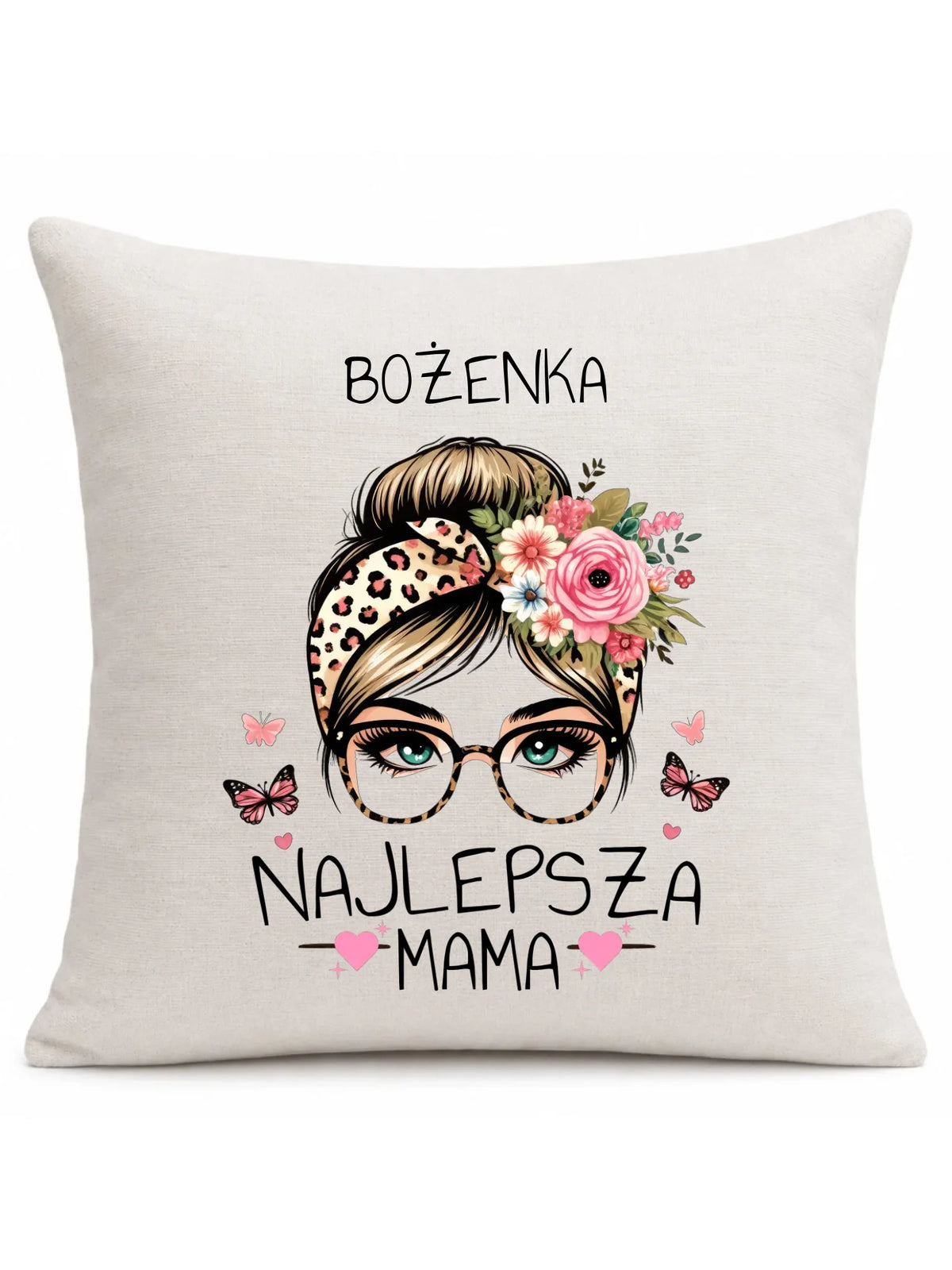 Poduszka dla mamy - Najlepsza mama - personalizowana DM37