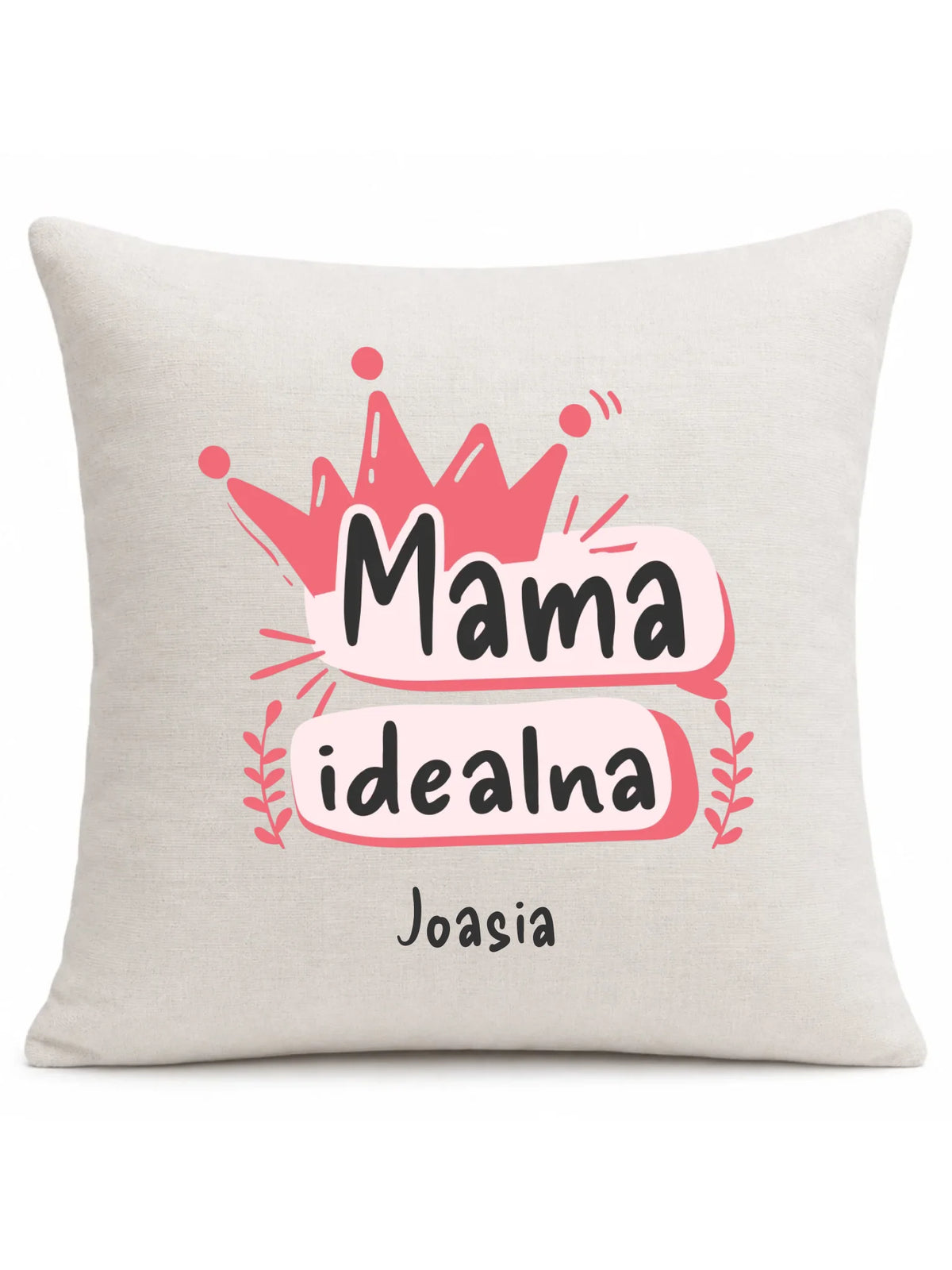 Poduszka dla mamy - Mama idealna - personalizowana DM23