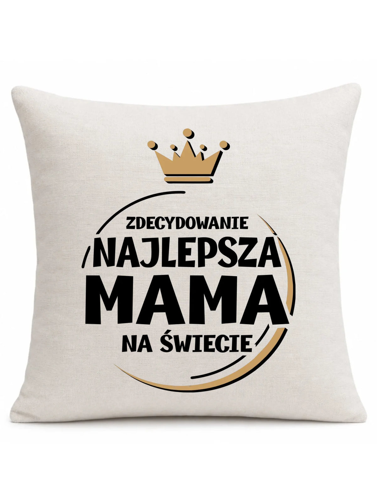 Poduszka dla mamy - Zdecydowanie najlepsza mama na świecie DM25