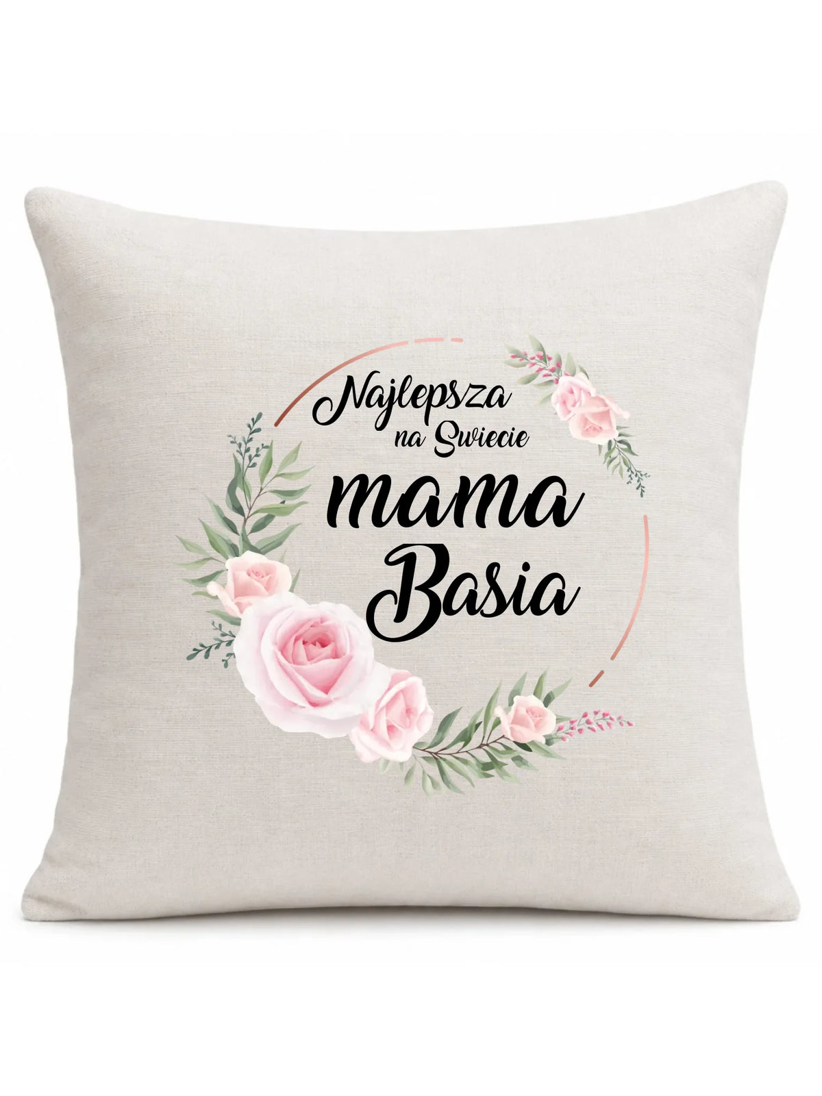 Poduszka dla mamy - Najlepsza na Świecie mama - personalizowana DM17