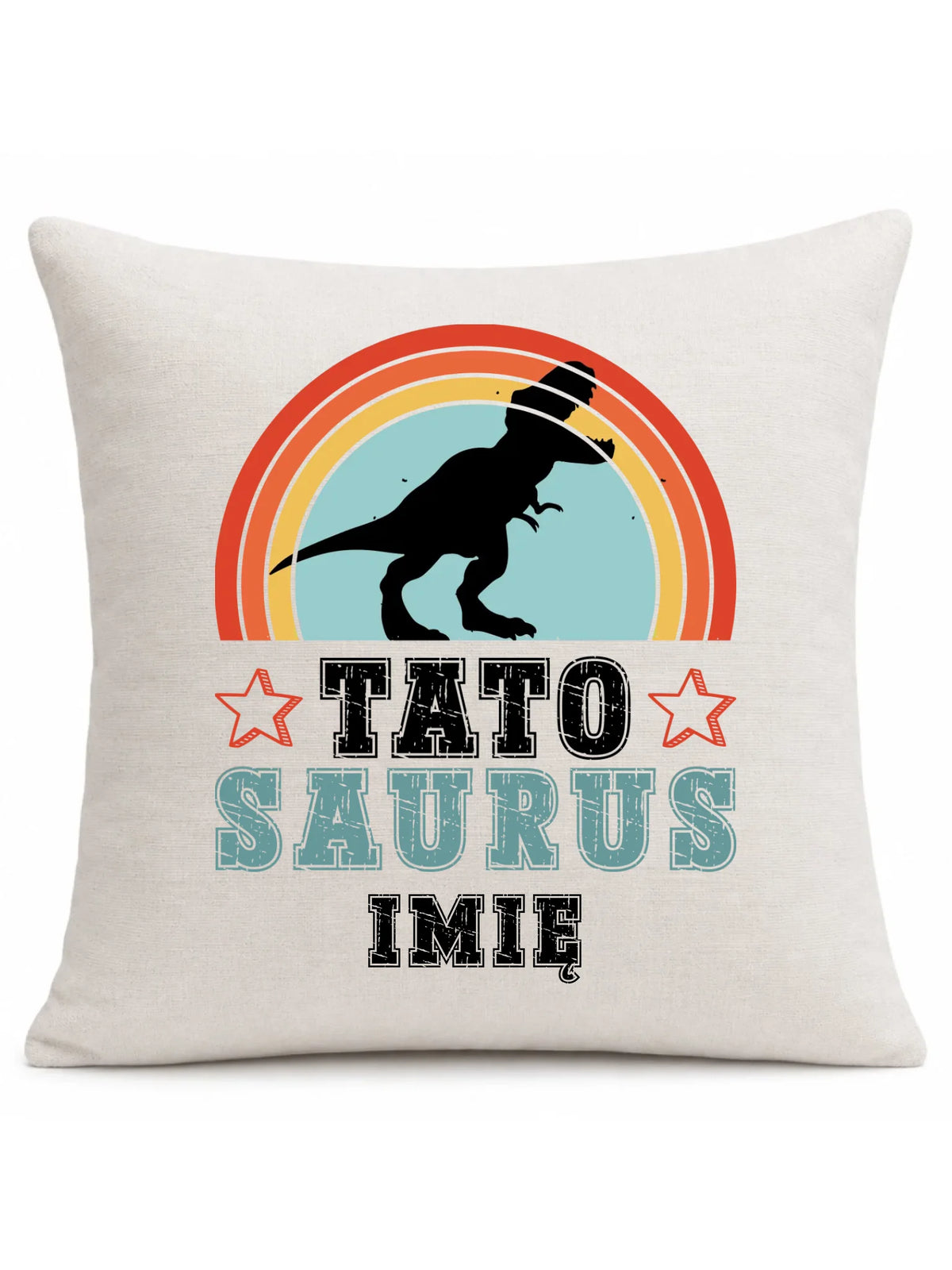 Poduszka dla taty - Tato Saurus - personalizowana DT03