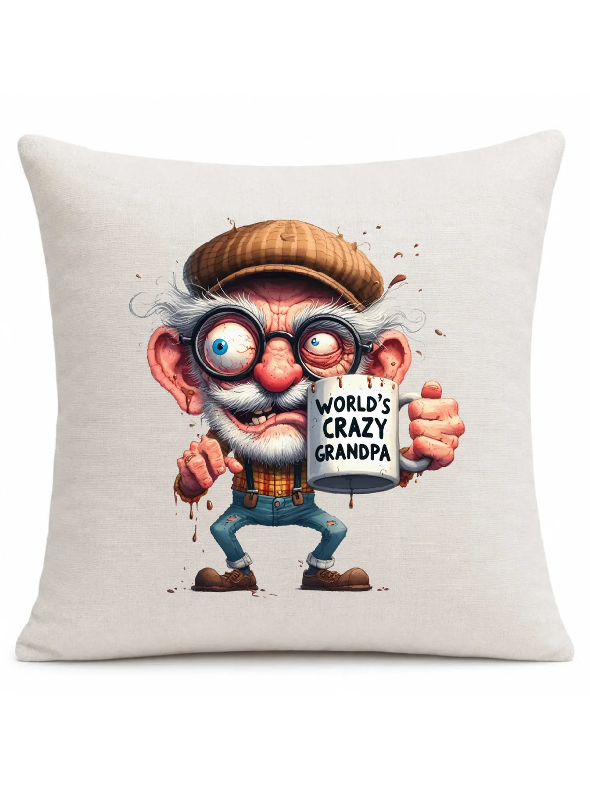 Poduszka dla dziadka - Crazy grandpa D38
