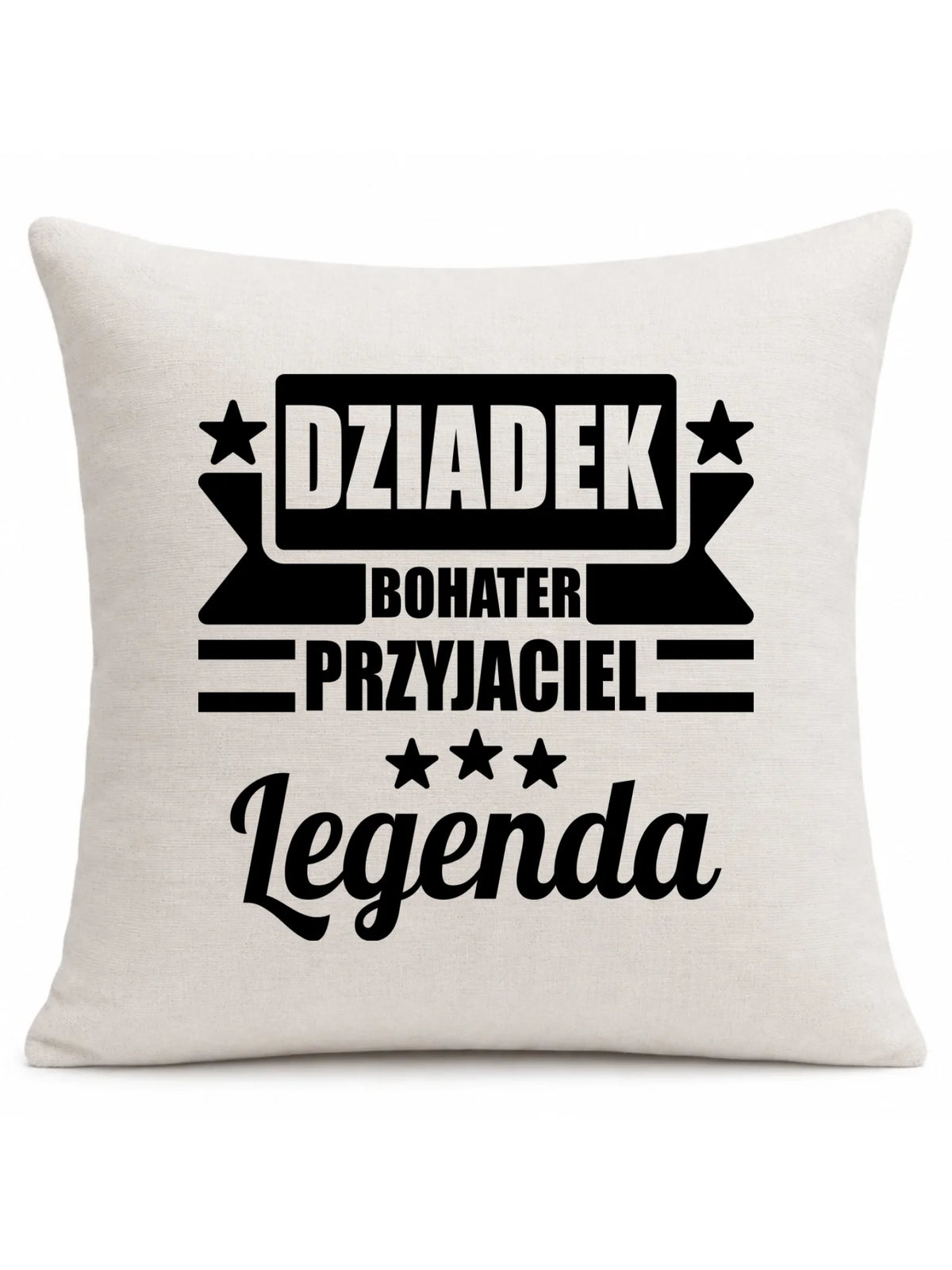 Poduszka dla dziadka - Bohater przyjaciel legenda D20