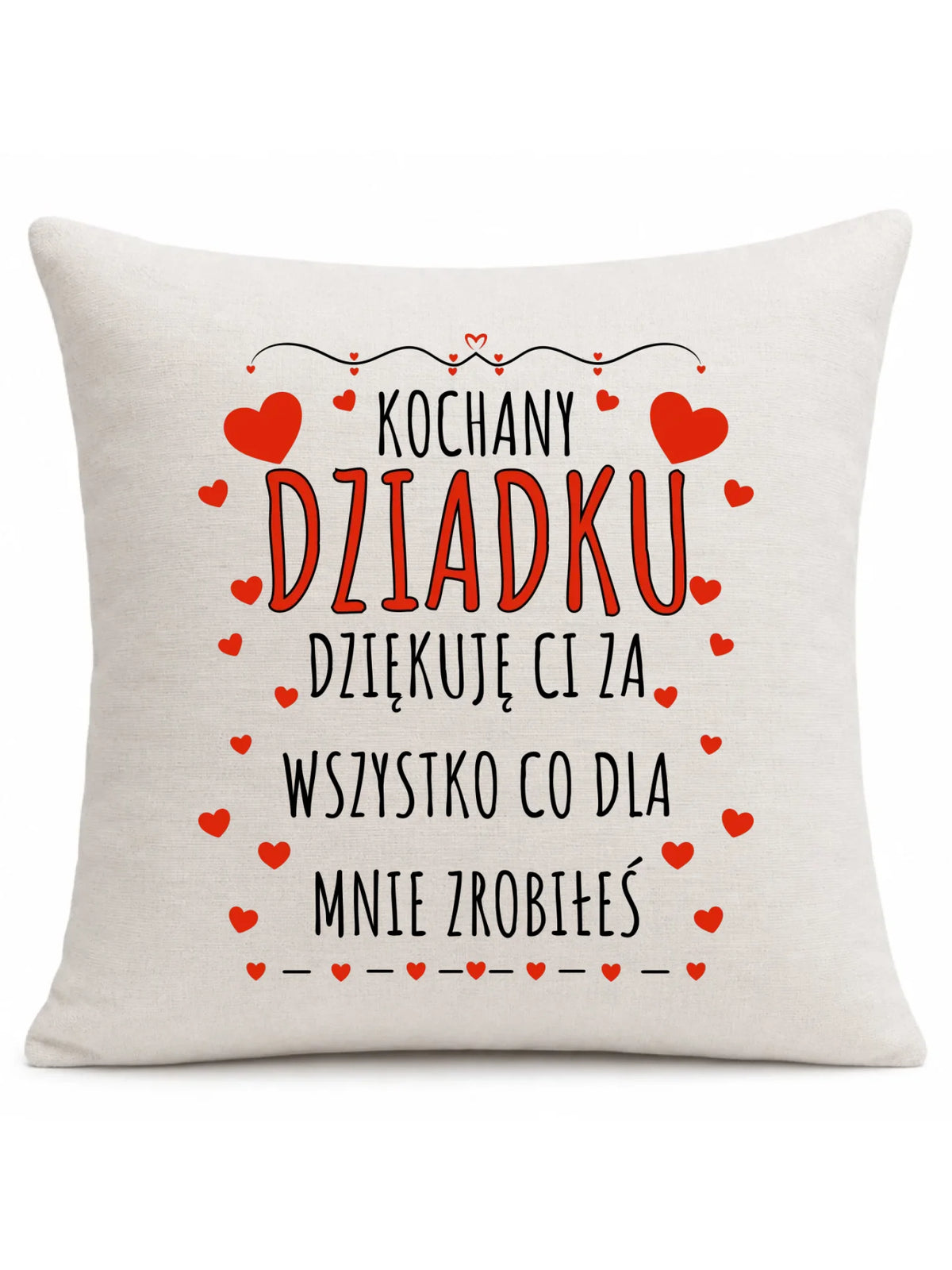 Poduszka dla dziadka - Kochany Dziadku dziękuję Ci D21
