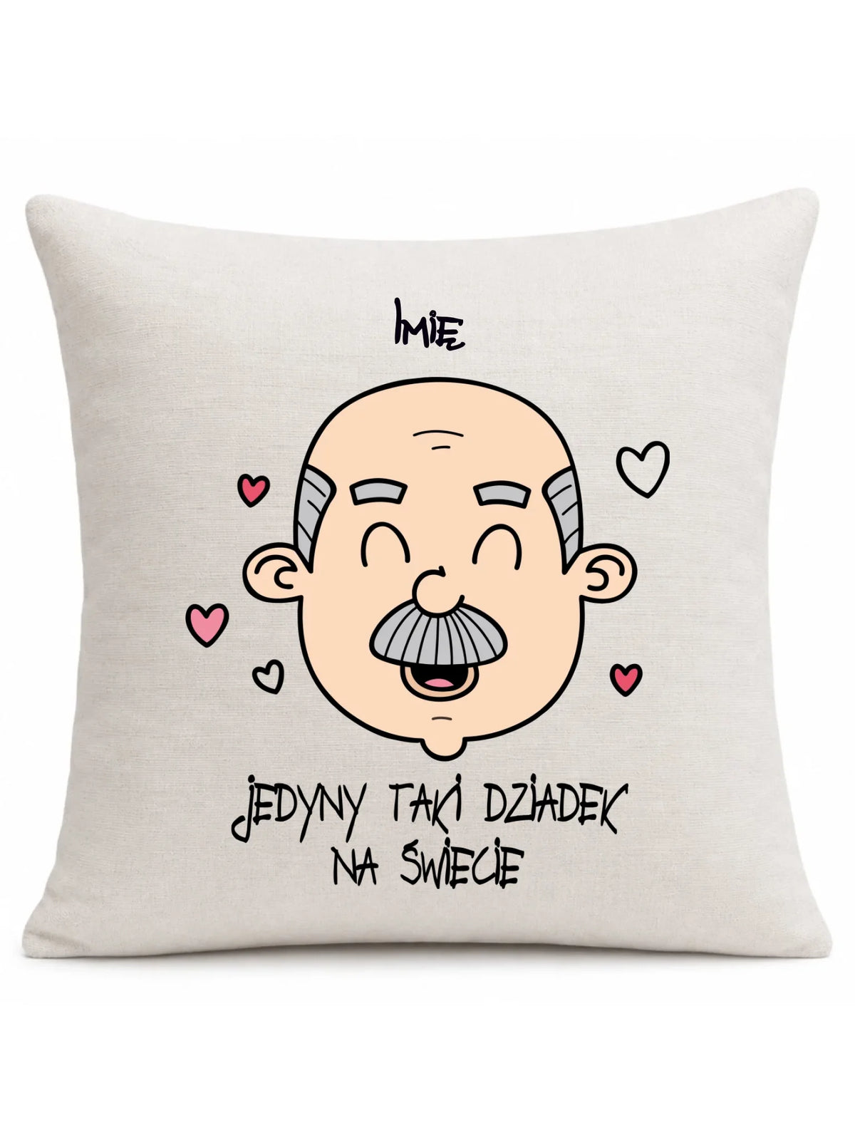 Poduszka dla dziadka - Jedyny taki dziadek na świecie - personalizowana D15