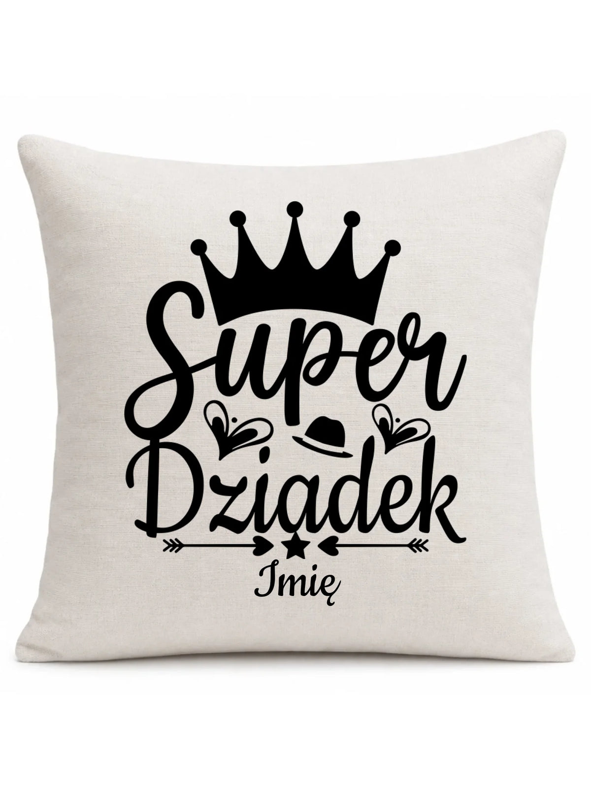 Poduszka dla dziadka - Super Dziadek - personalizowana D03