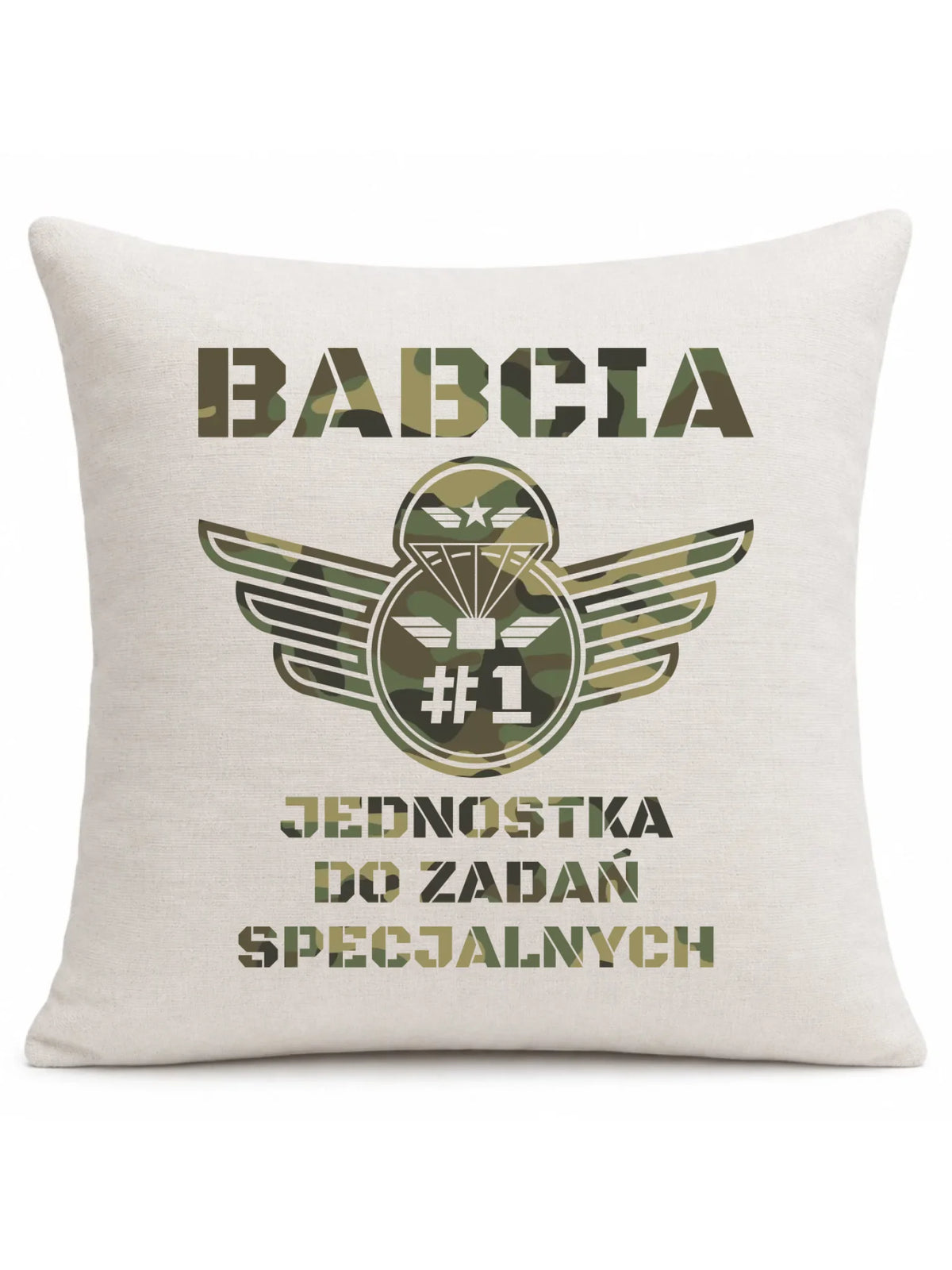 Poduszka dla babci - Babcia jednostka do zadań specjalnych B31