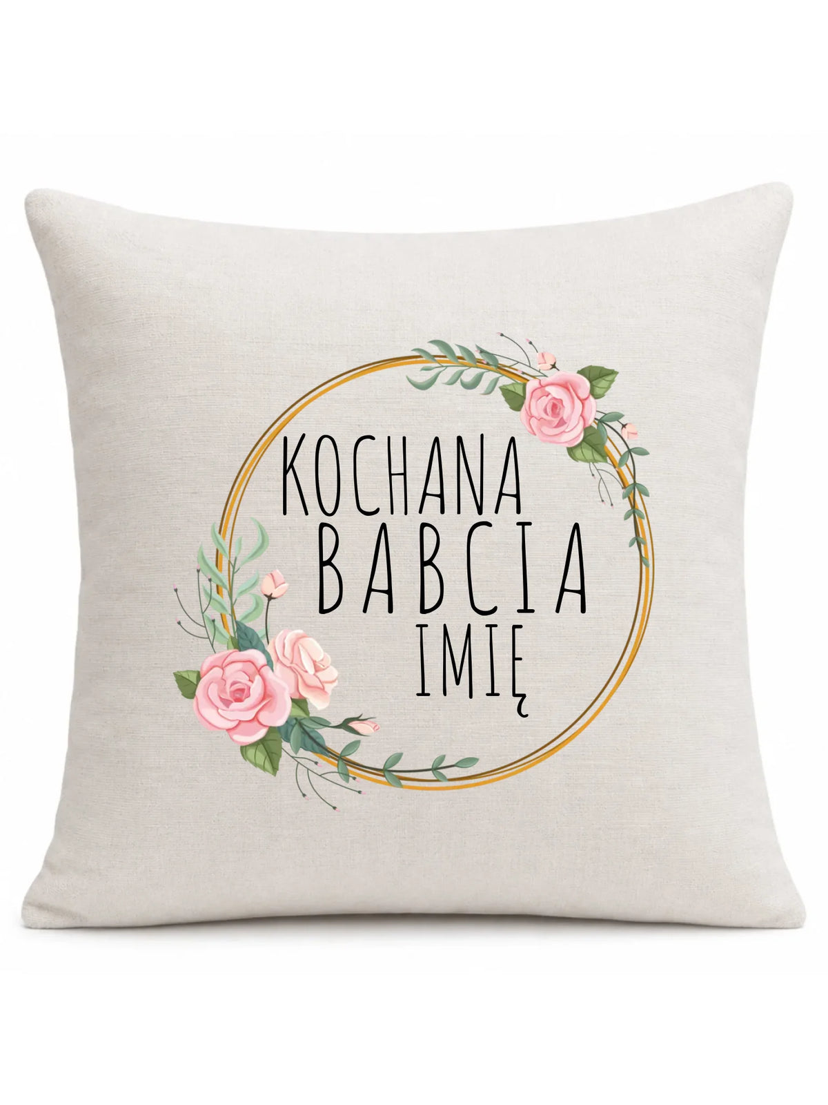 Poduszka dla babci - Kochana Babcia - personalizowana B10