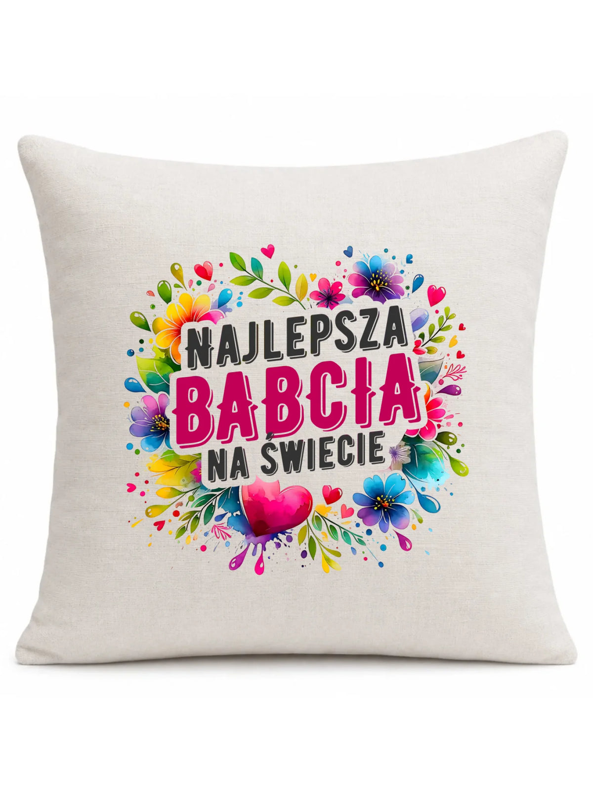Poduszka dla babci - Najlepsza Babcia na świecie B07