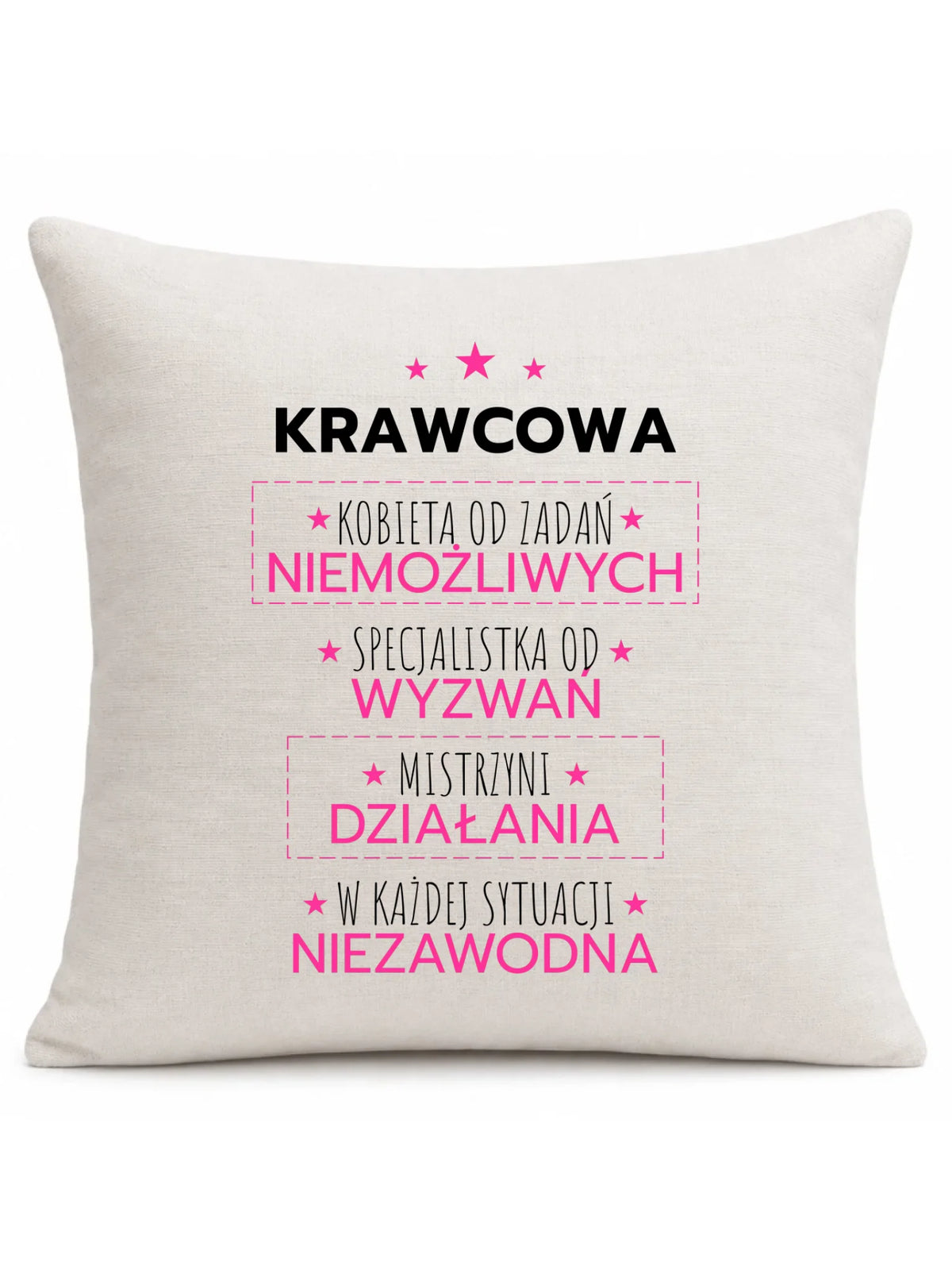 Poduszka szyciowa dla krawcowej - Kobieta od zadań niemożliwych HS29