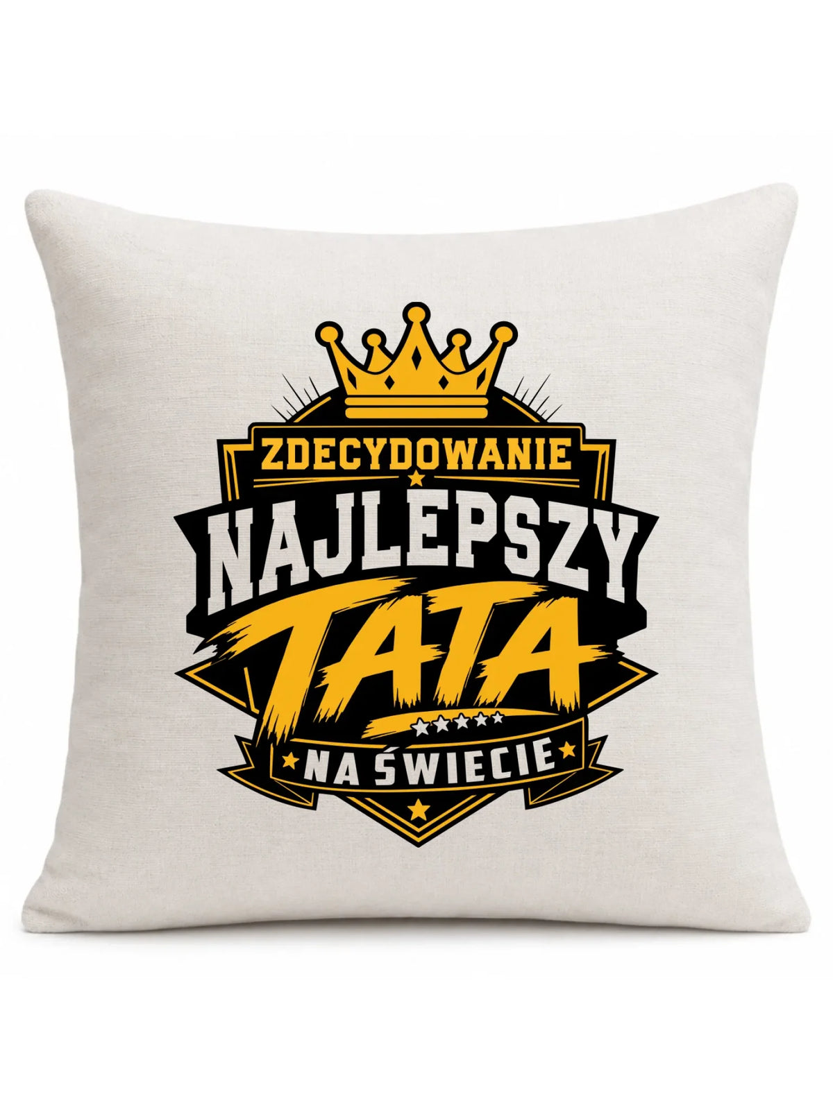 Poduszka dla taty - Zdecydowanie najlepszy tata na Świecie DT25