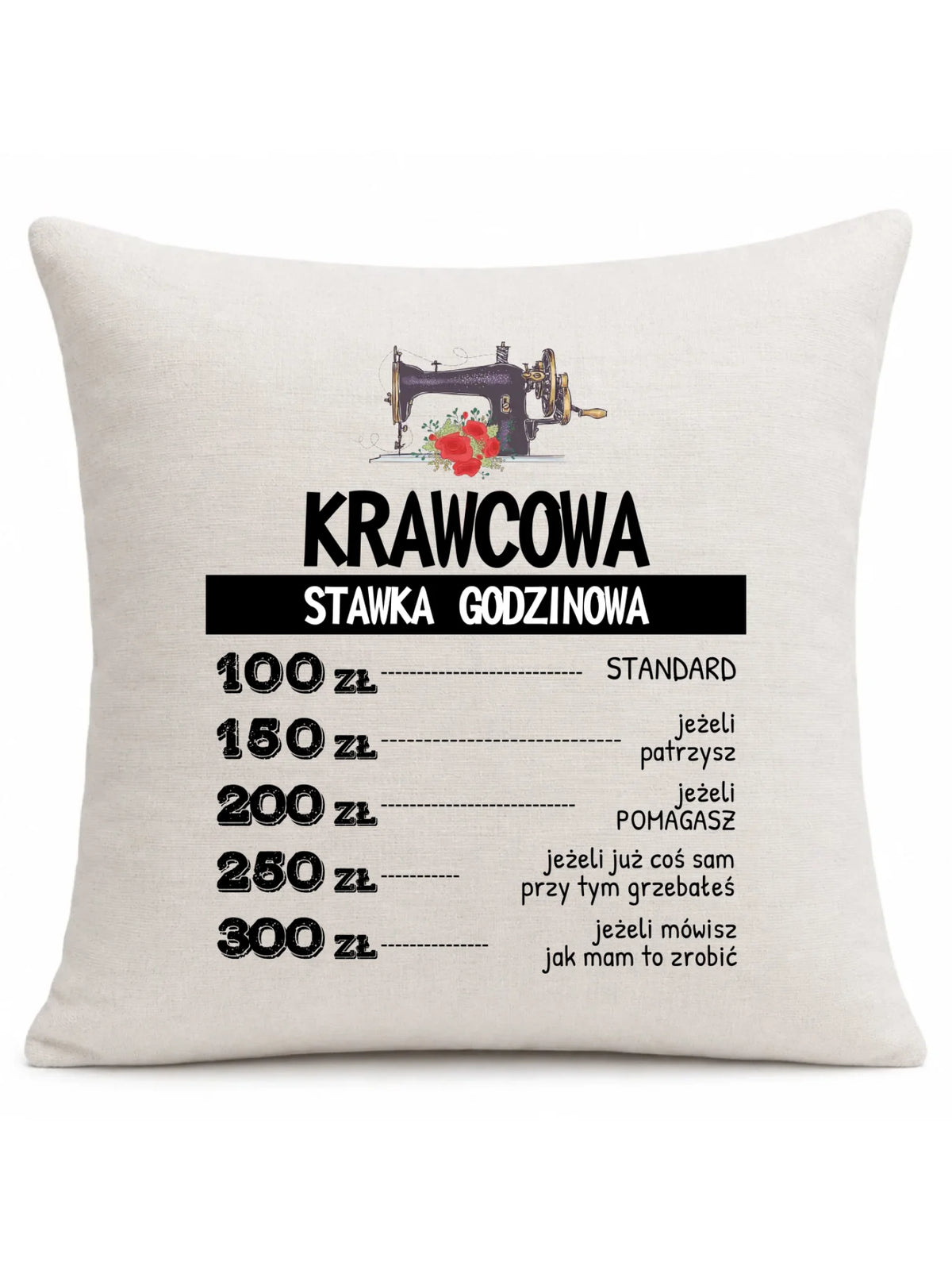 Poduszka szyciowa dla krawcowej - Stawka godzinowa HS26