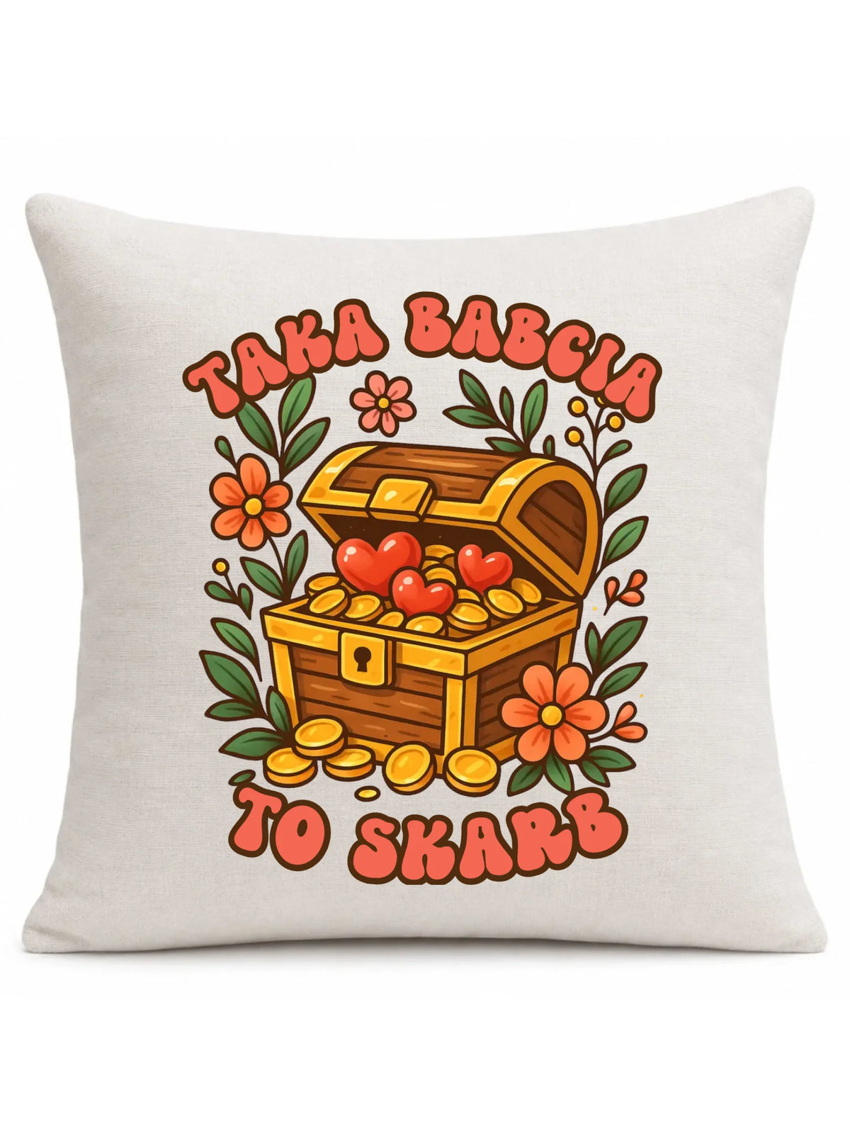 Poduszka dla babci - Taka Babcia to skarb B19