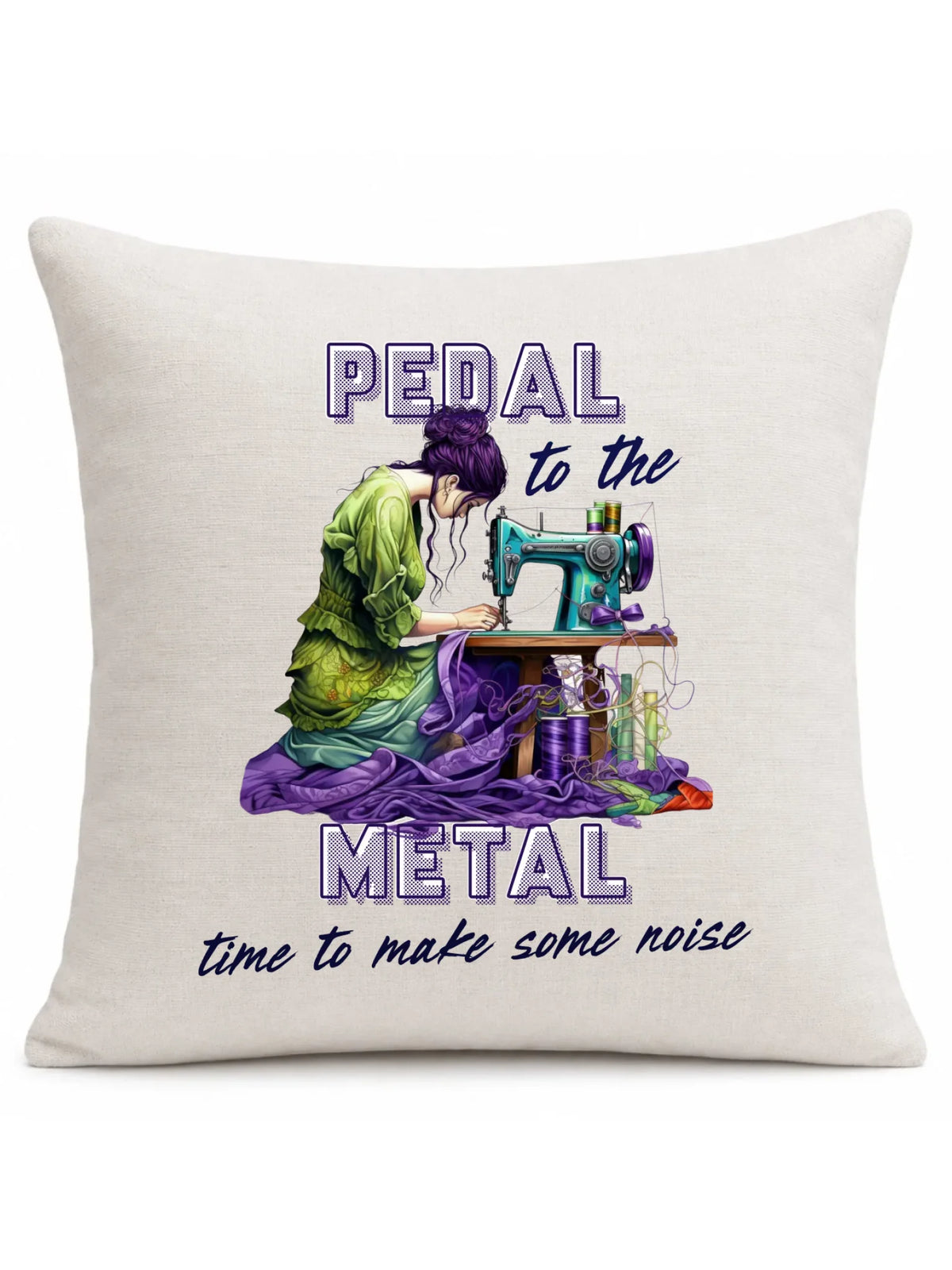 Poduszka szyciowa - prezent dla krawcowej - PEDAL METAL HS01