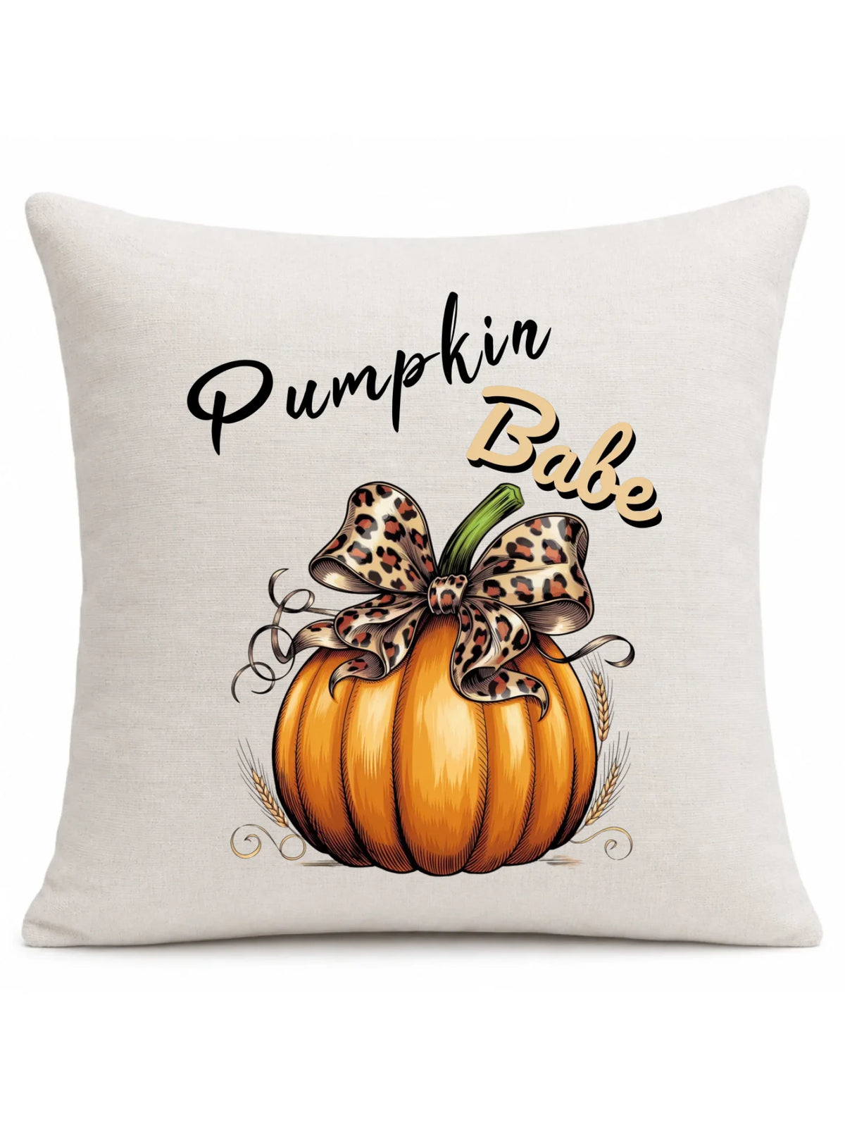 Poduszka jesienna - Pumpkin Babe - dla miłośniczki dyni JS33