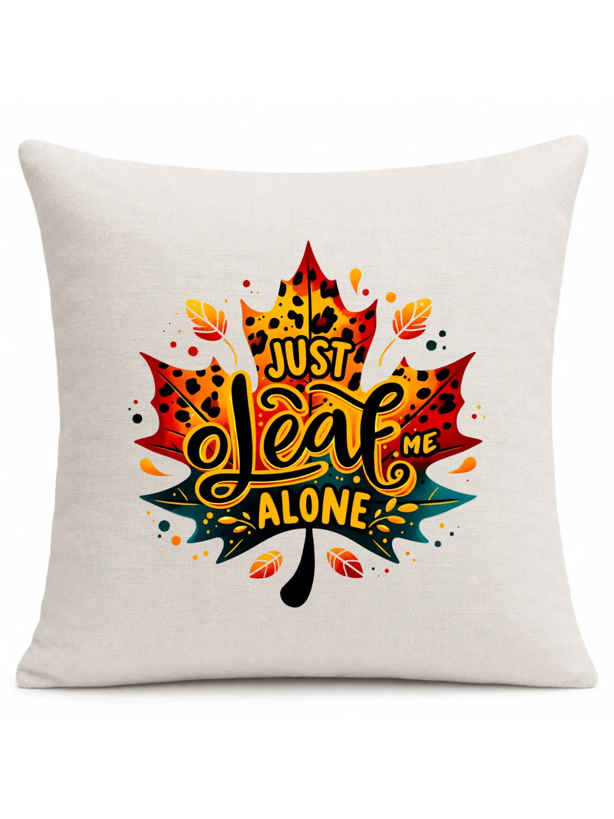 Poduszka jesienna - Just leaf me alone JS22