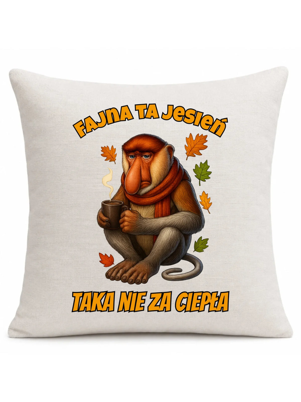 Poduszka jesienna - Janusz Nosacz - Fajna ta jesień, taka nie za ciepła JS21