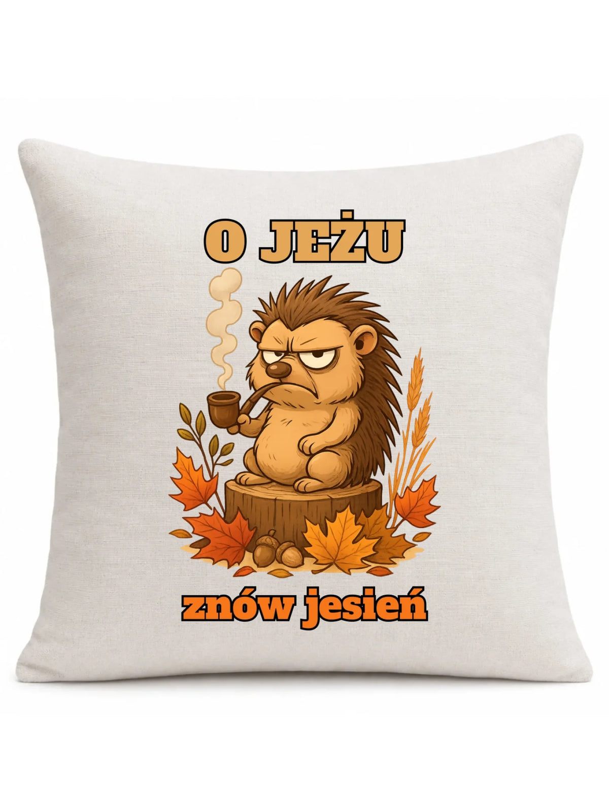 Poduszka jesienna - O jeżu znów jesień JS20