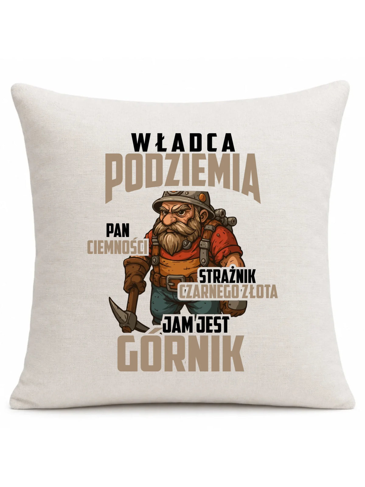 Poduszka - prezent dla górnika - Władca podziemia Górnik G20
