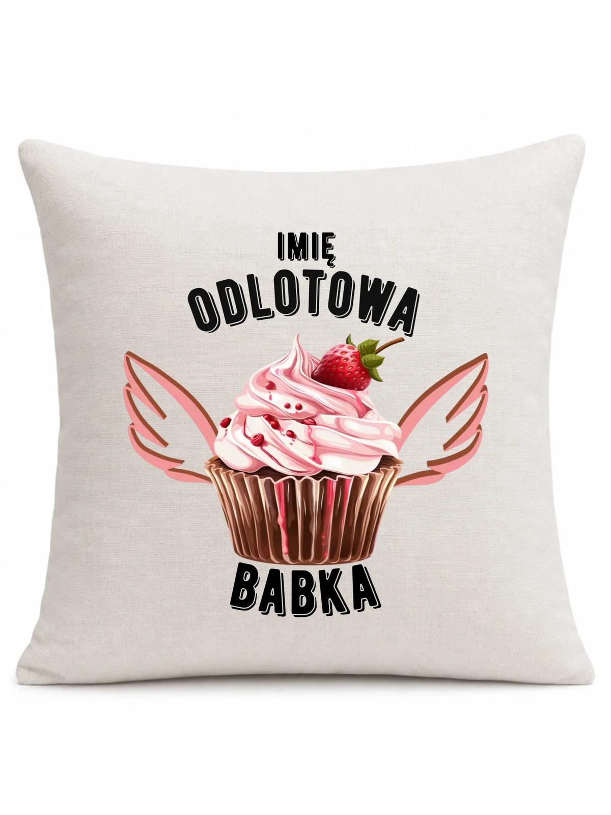 Poduszka - Odlotowa babka - personalizowana DZ06