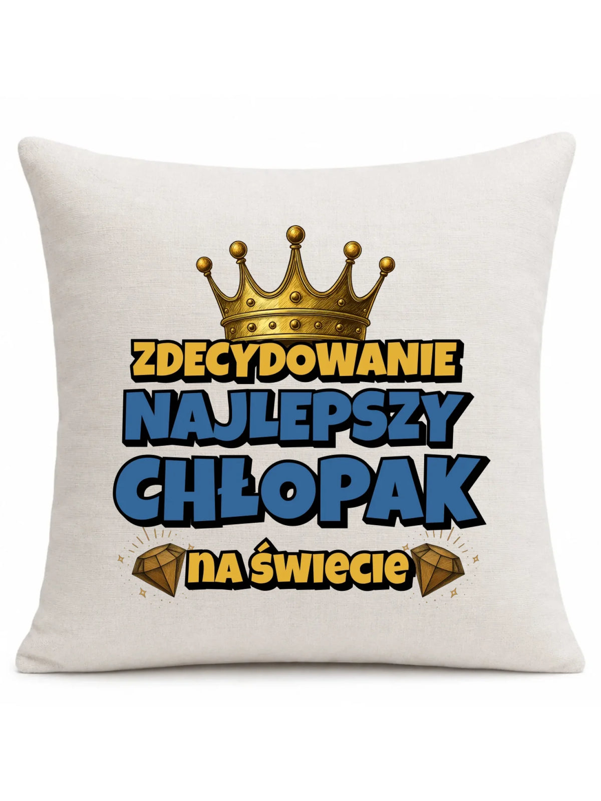 Poduszka - Prezent na Dzień Chłopaka - Najlepszy chłopak DCH21