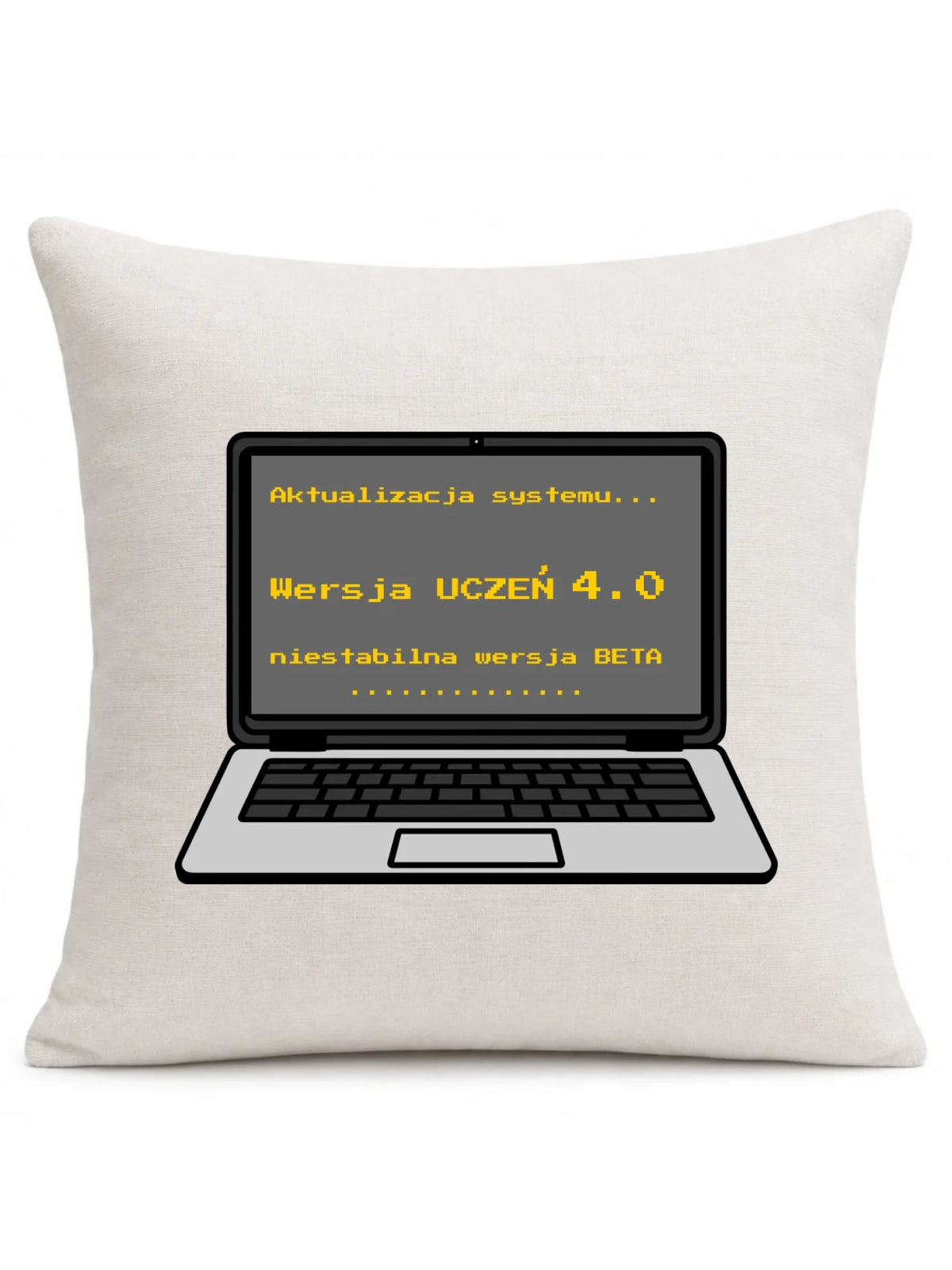 Poduszka dla ucznia - Aktualizacja systemu - powrót do szkoły - personalizowana SZ16