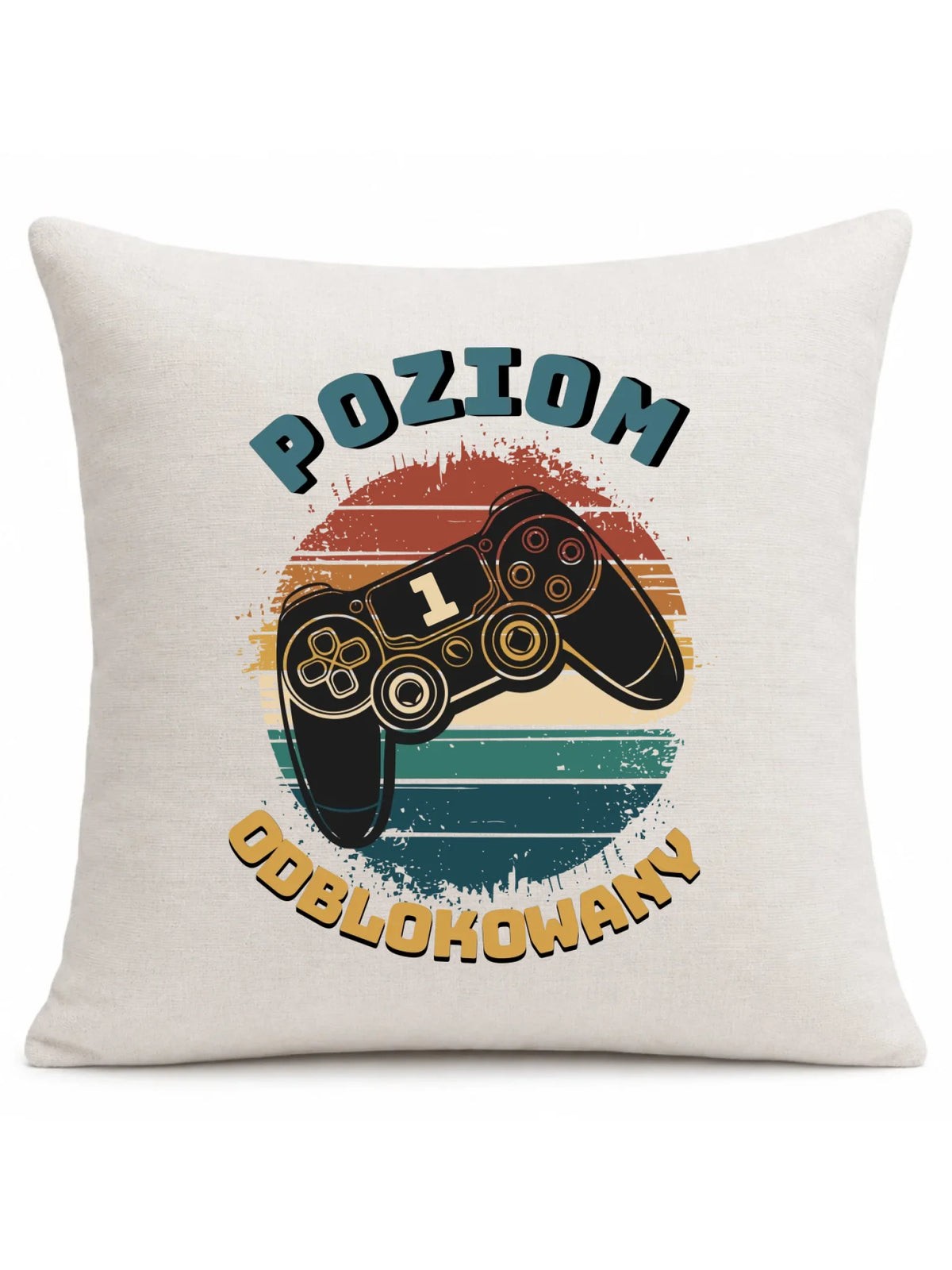 Poduszka - Poziom odblokowany - gamer do szkoły - personalizowana SZ01
