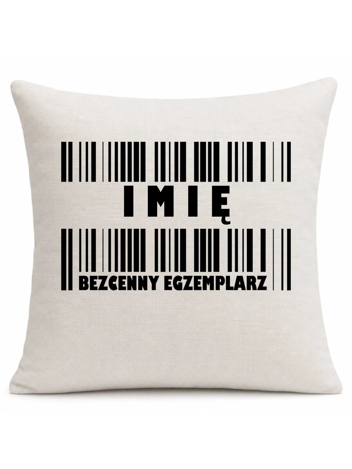 Poduszka - Bezcenny egzemplarz prezent dla niego - personalizowana DCH07