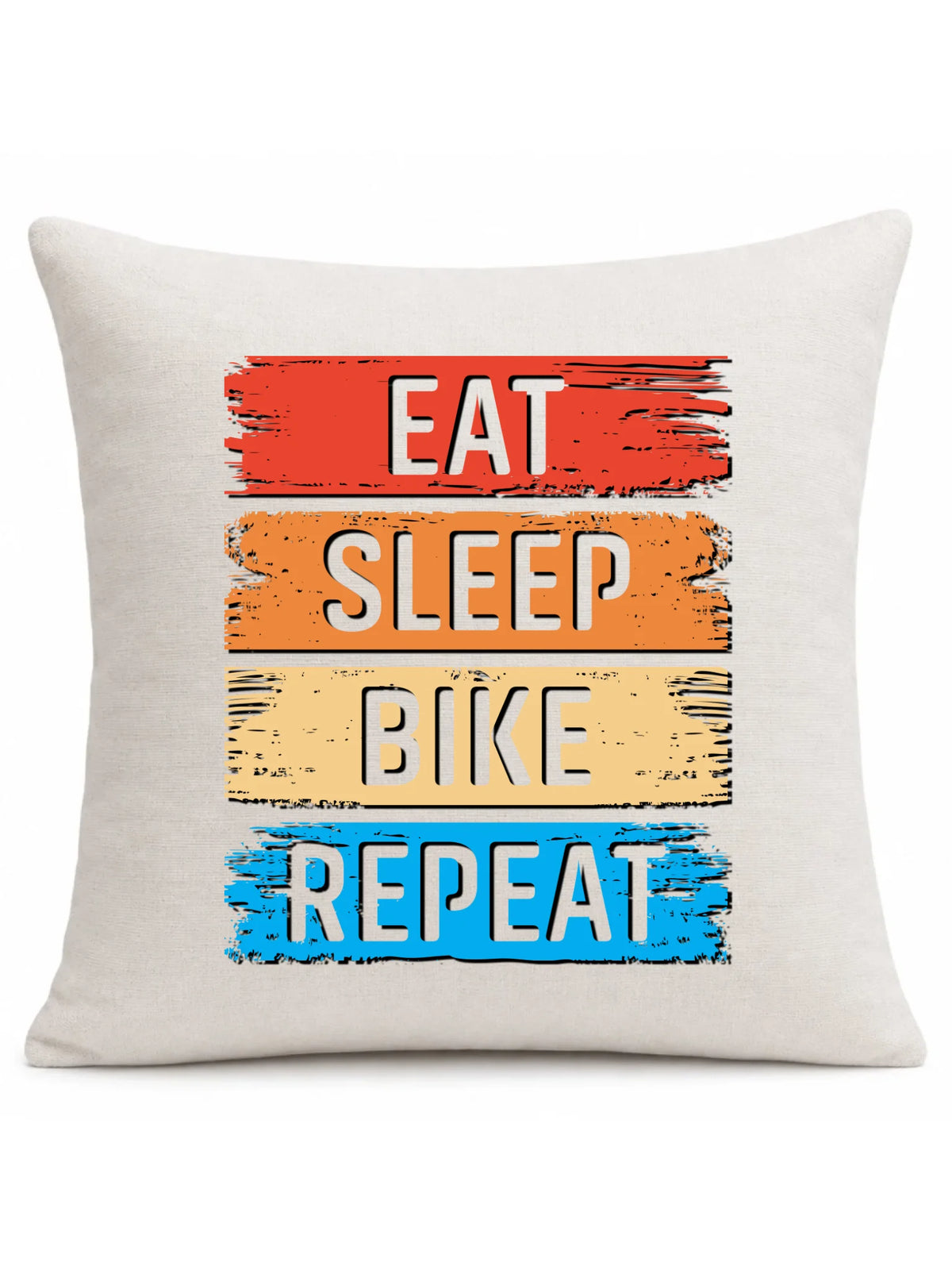 Eat Sleep Bike Repeat | Poduszka dla rowerzysty HR03