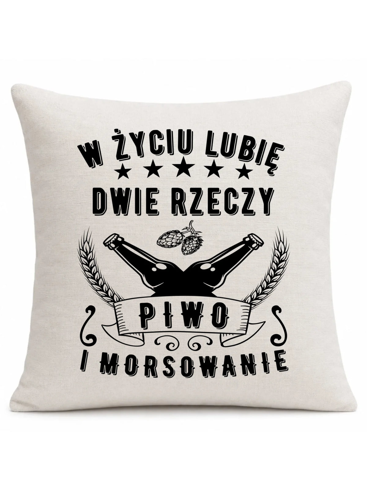 Poduszka - prezent dla morsa - Piwo i morsowanie - Mors HM09